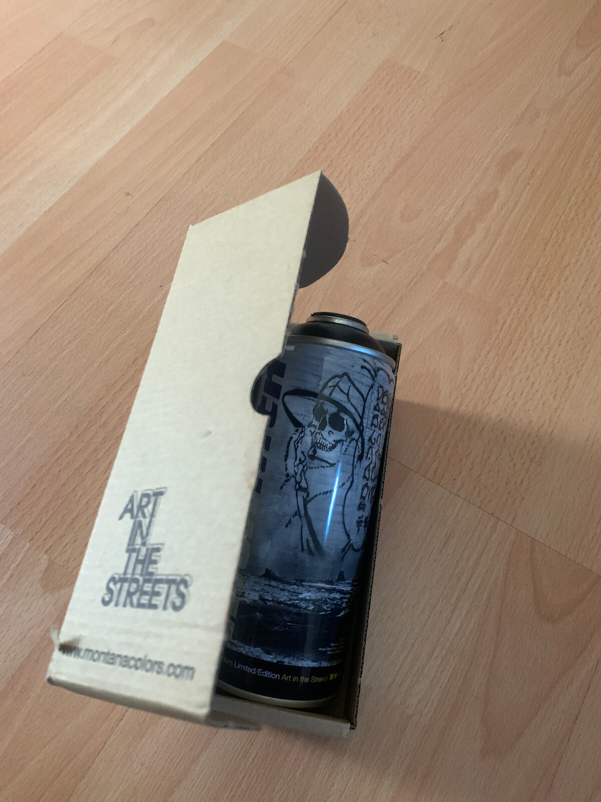 CHAZ BOJORQUEZ Mtn Limited Edition Spray Can Montana MOCA ART IN THE STREET 2011