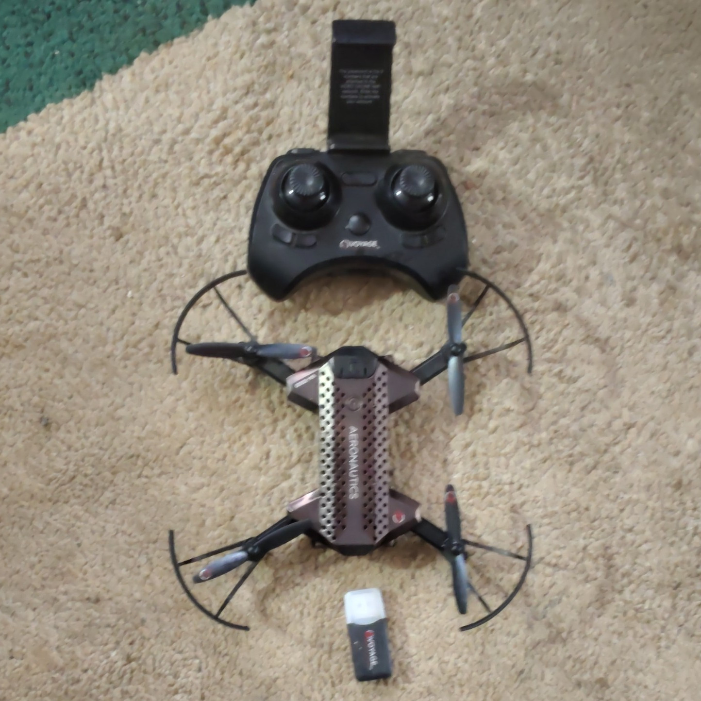 Propel SD-01 Foldable RC Quadcopter Drone w/ Remote Controller & Battery
