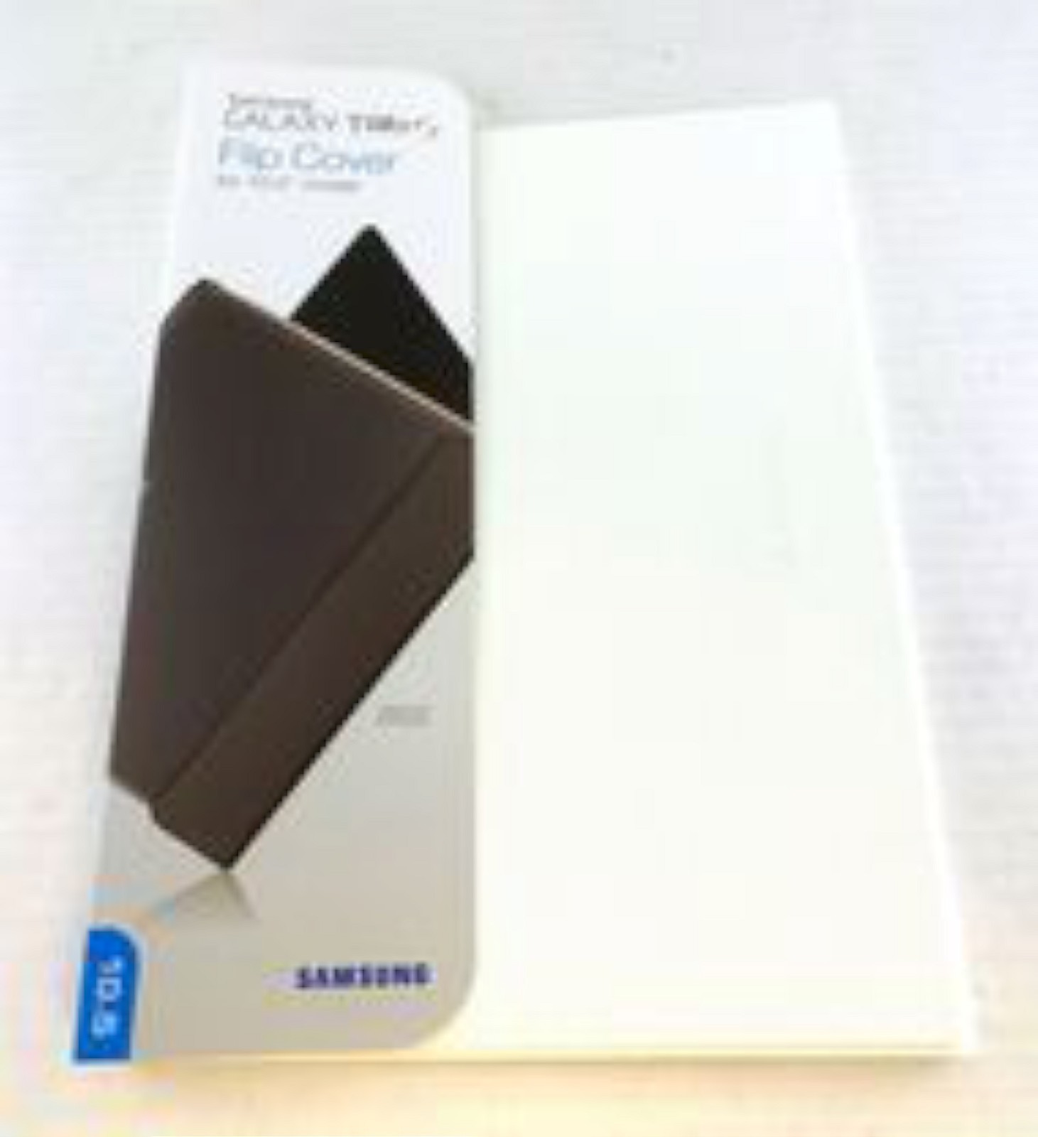 GENUINE Samsung Flip Cover Galaxy TAB S 10.5" Case Simple WHITE Screen Protector