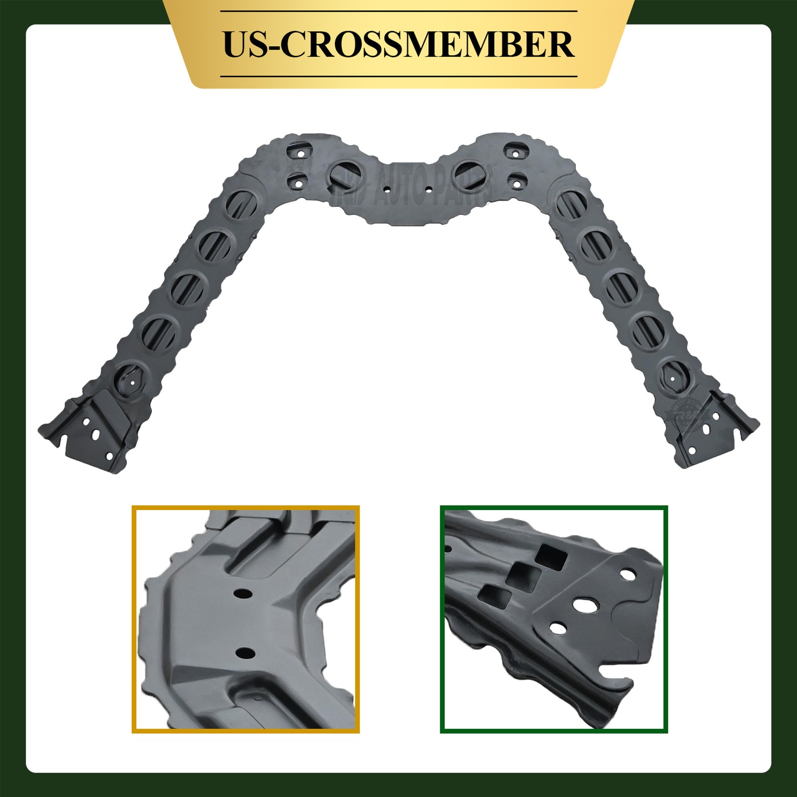 03-17 Rear Subframe Crossmember Brace Bracket For INFINITI FX50 FX35 FX37 QX70