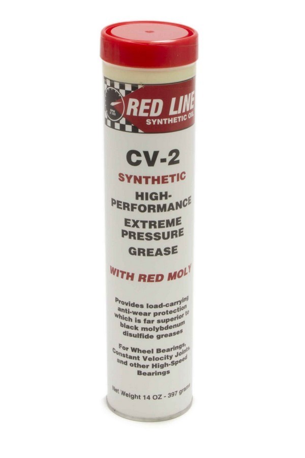 Red Line Grease - CV-2 Extreme Pressure - Synthetic - 14 oz Cartridge - Each