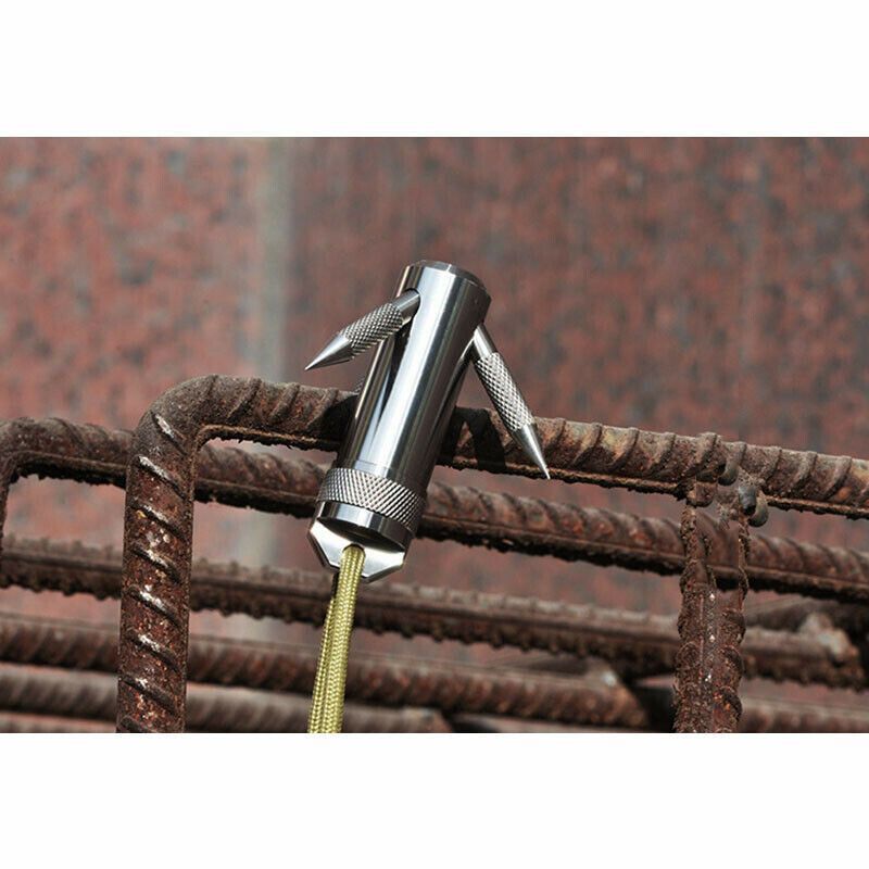 Throw Out Grappling Hook Capsule Waterproof Container Anchor Outdoor EDC Gift