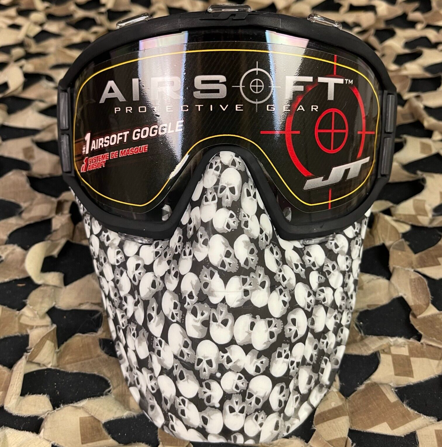 NEW JT Delta 2 Airsoft Goggle - Skulls