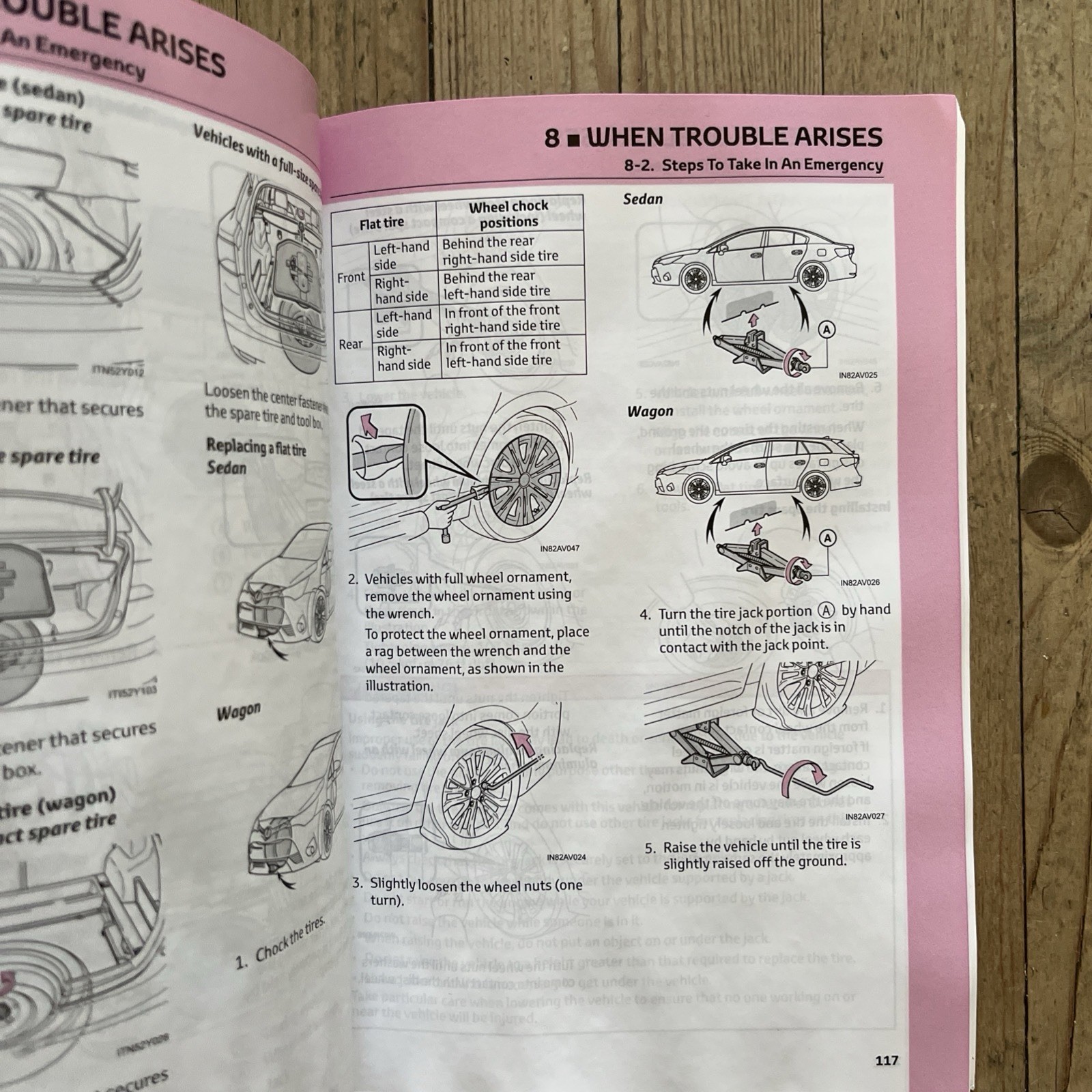 09-15 TOYOTA AVENSIS OWNERS MANUAL HANDBOOK + NAVIGATION & WALLET 2015 Re20698