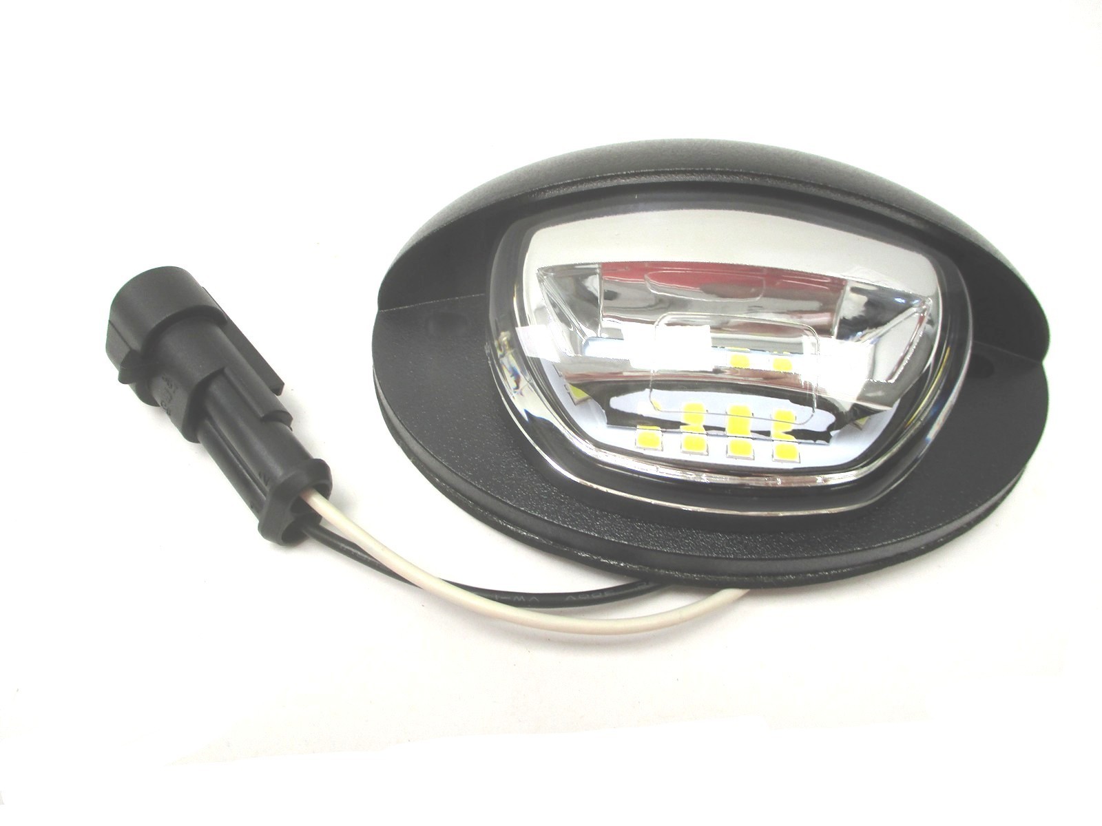 4067239C1 NEW OEM INTERNATIONAL ENTRY DOOR WHITE LED BUS BODY LIGHT WITH HOOD