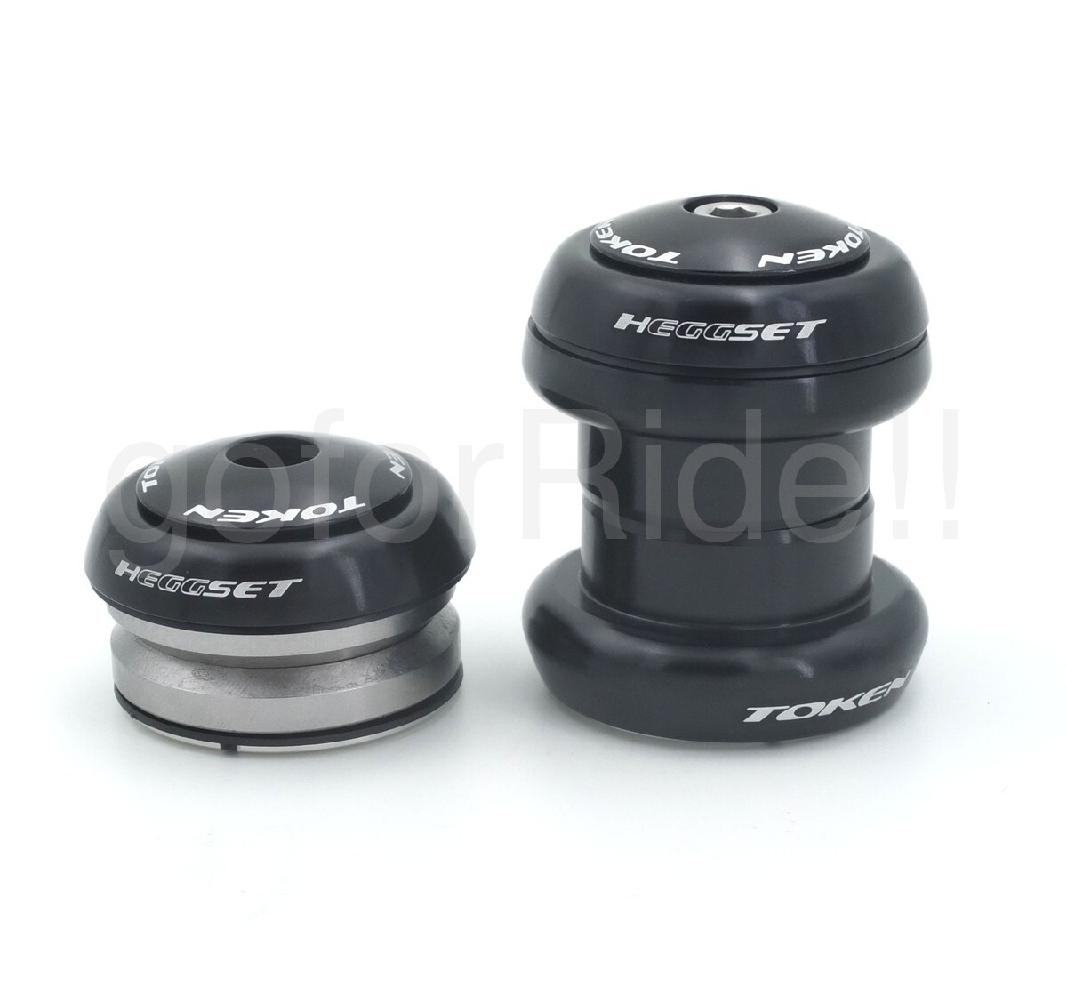 TOKEN TK060 Heggset 1-1/8" Threadless/Integrated Headset Black/Red