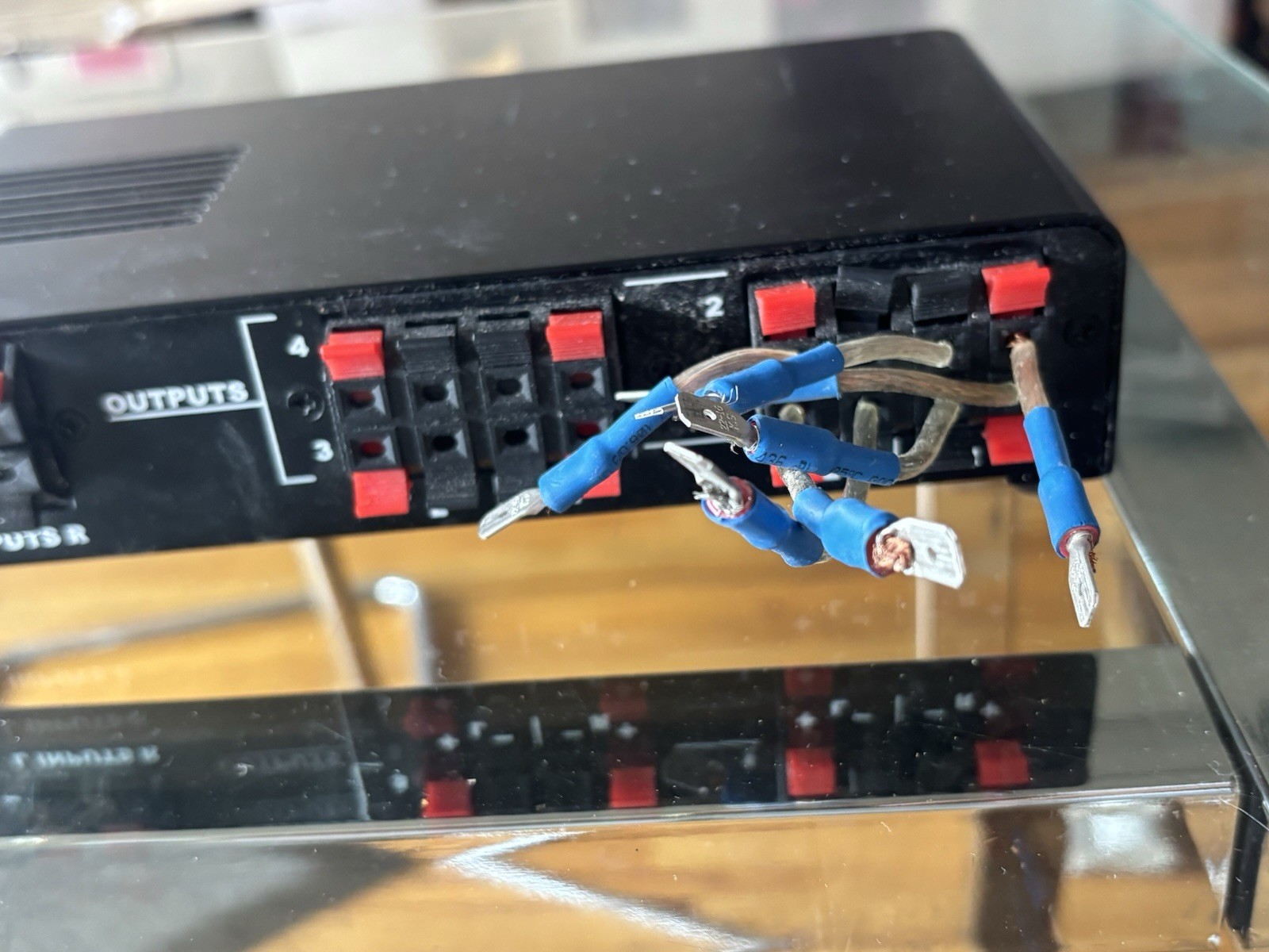 AVX-1600 4 Zone Stereo Speaker Selector Switch Impedance Protection - UNTESTED