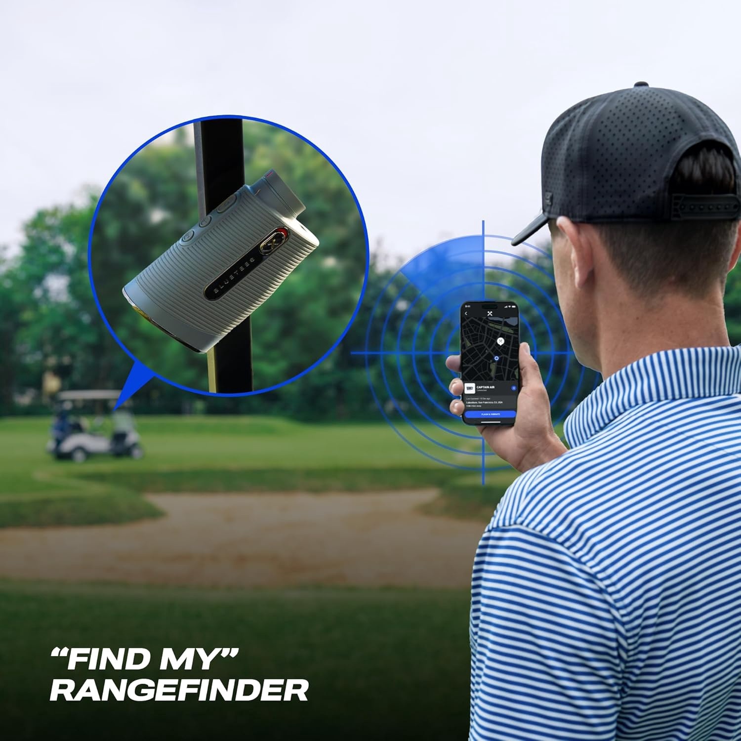 BLUE TEES CAPTAIN AIR RANGEFINDER