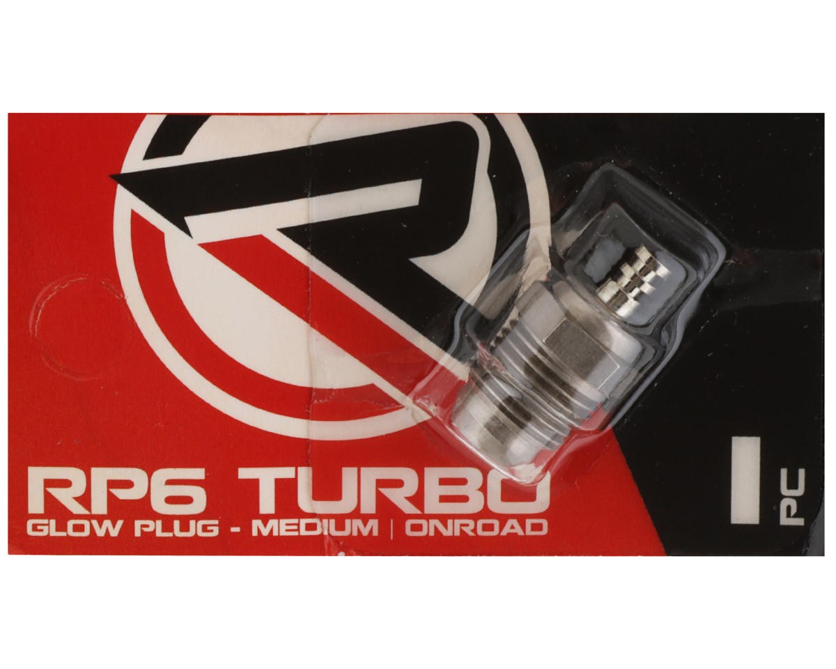 Ruddog RP6 Medium Turbo Glow Plug (On-Road) (1) [RDGRP-0664]