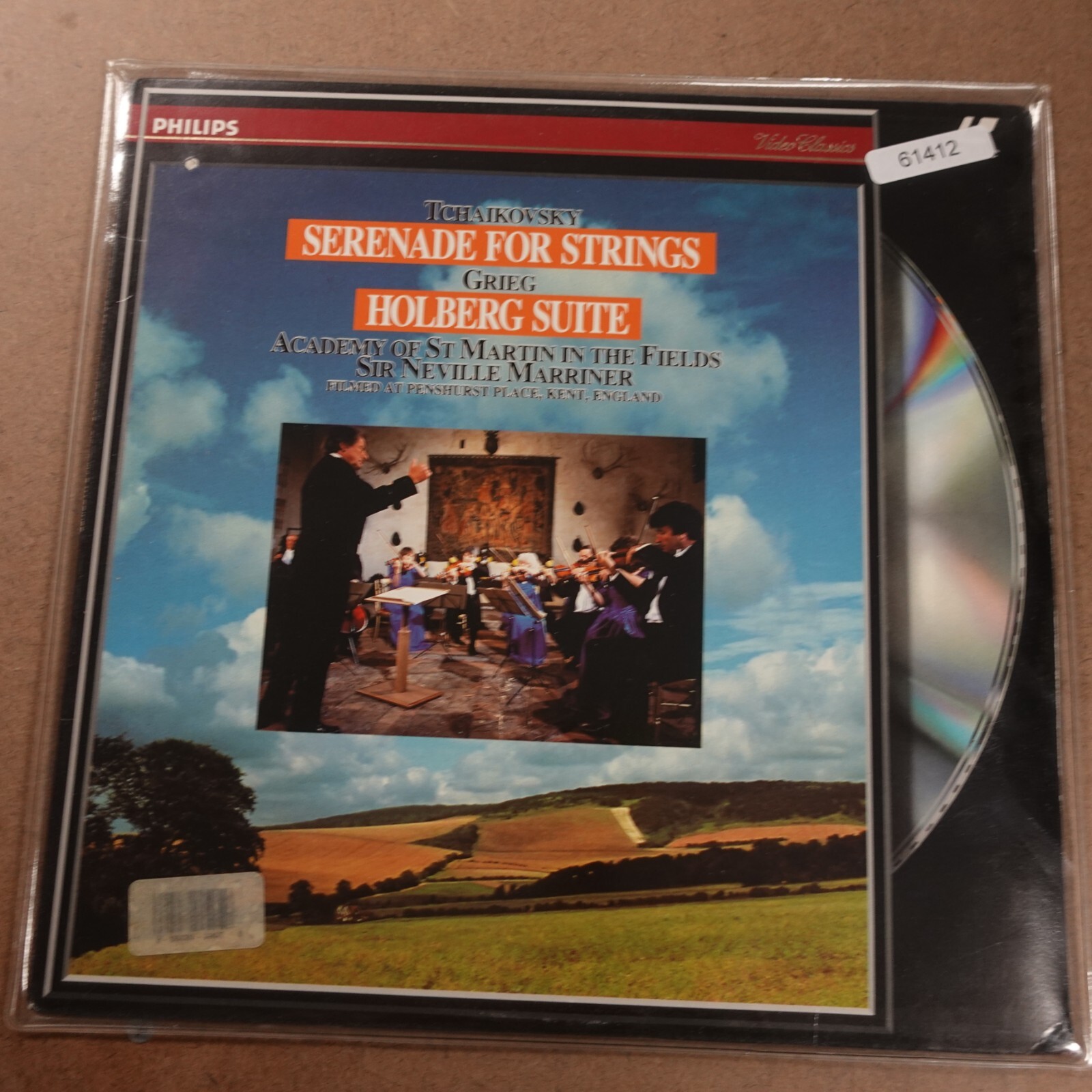 Tchaikovsky Serenade For Strings Laserdisc Ld Movie