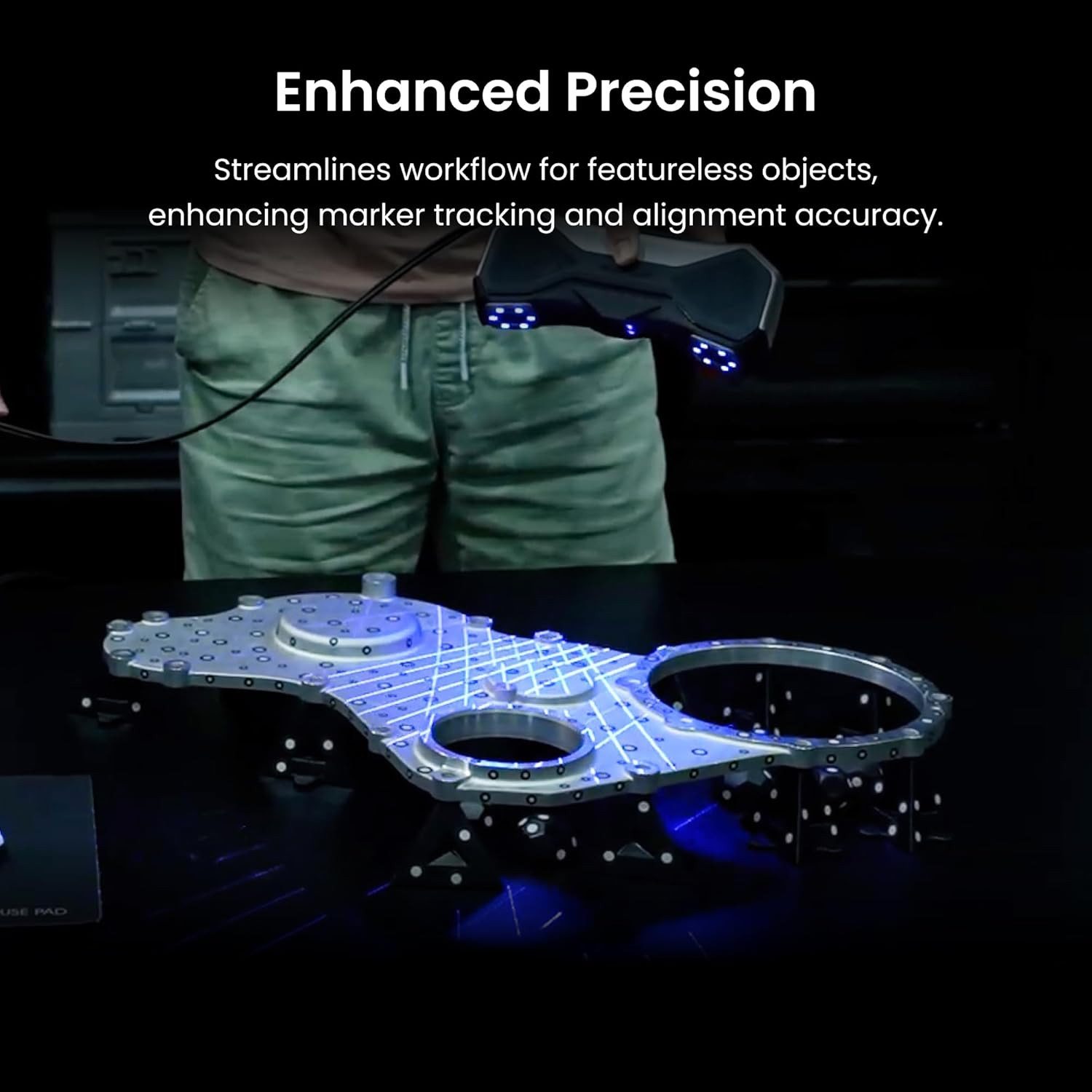 6 Mm 3D Scanning Marker Dots for 3D Scanners, 3D Tracking Dots, High Reflectivit