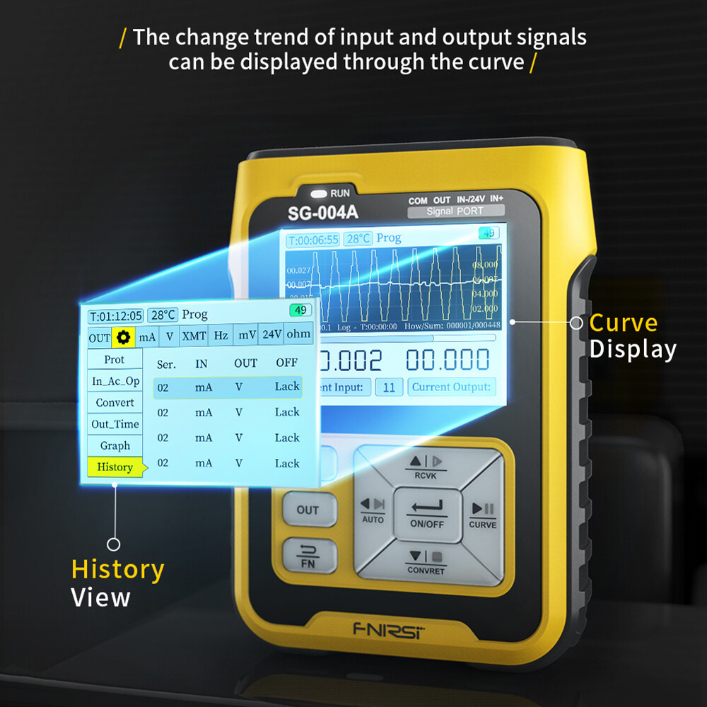 SG-003A/SG-004A Current Voltage Simulator LCD Multifunctional Signal Generator