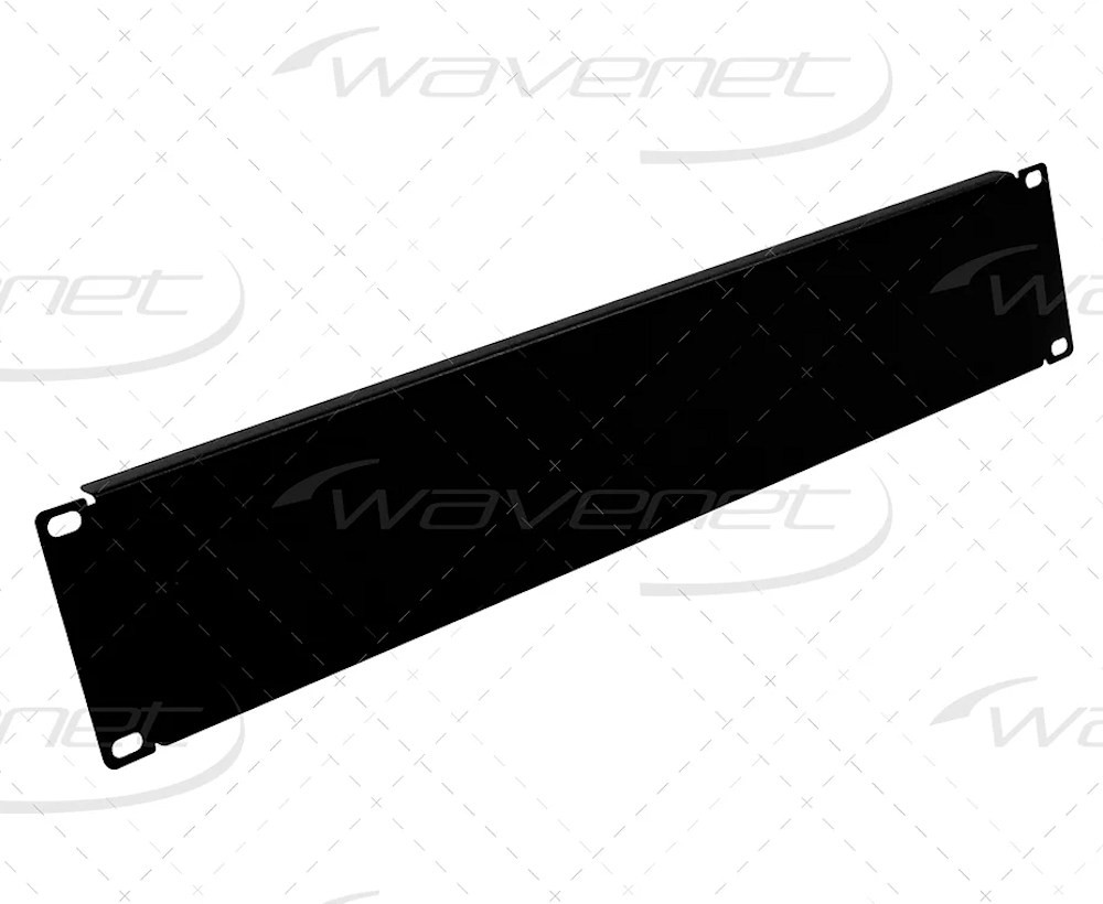 2U Flat Rack Cabinet Spacer Blank (EACH) Black
