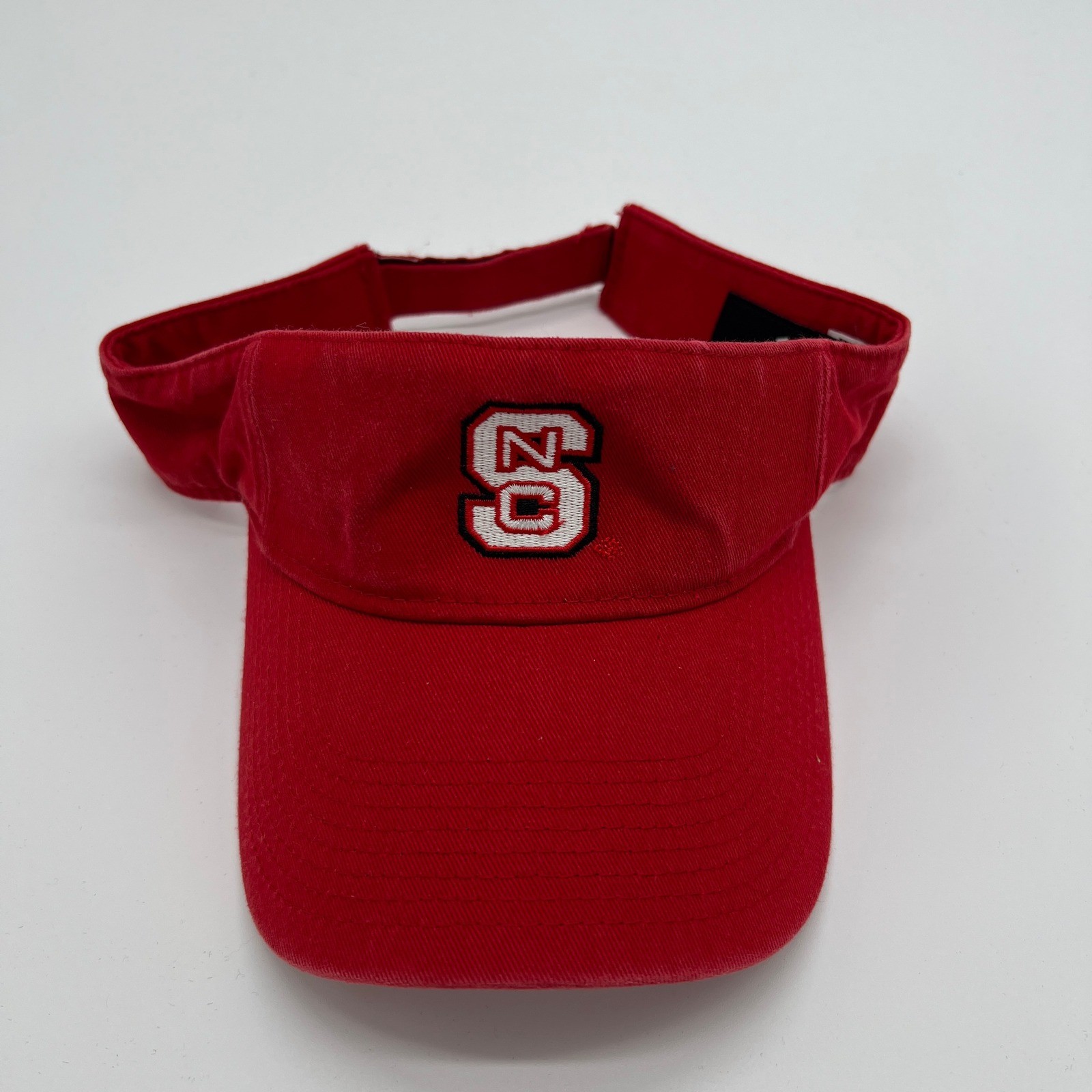 Adidas NC State Wolfpack Visor Red Hat Cap One Size Golf