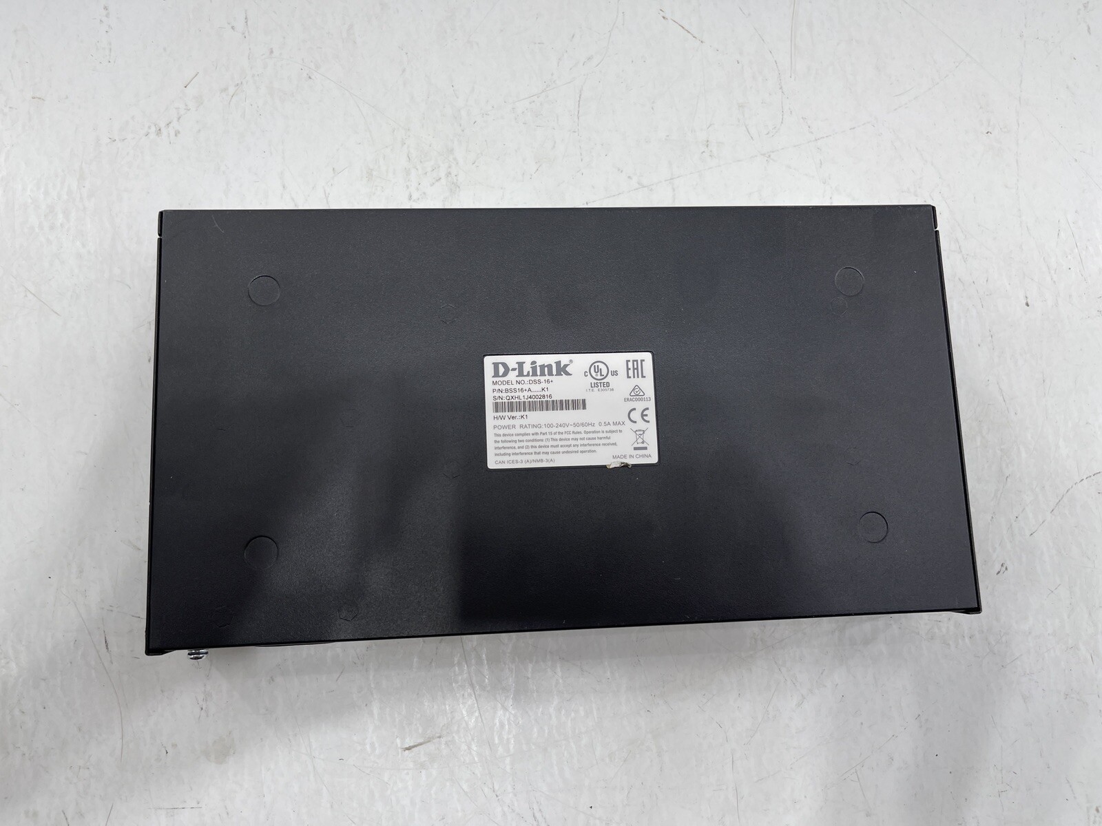 D-Link DSS (DSS16+) 16-Port Ethernet Switch