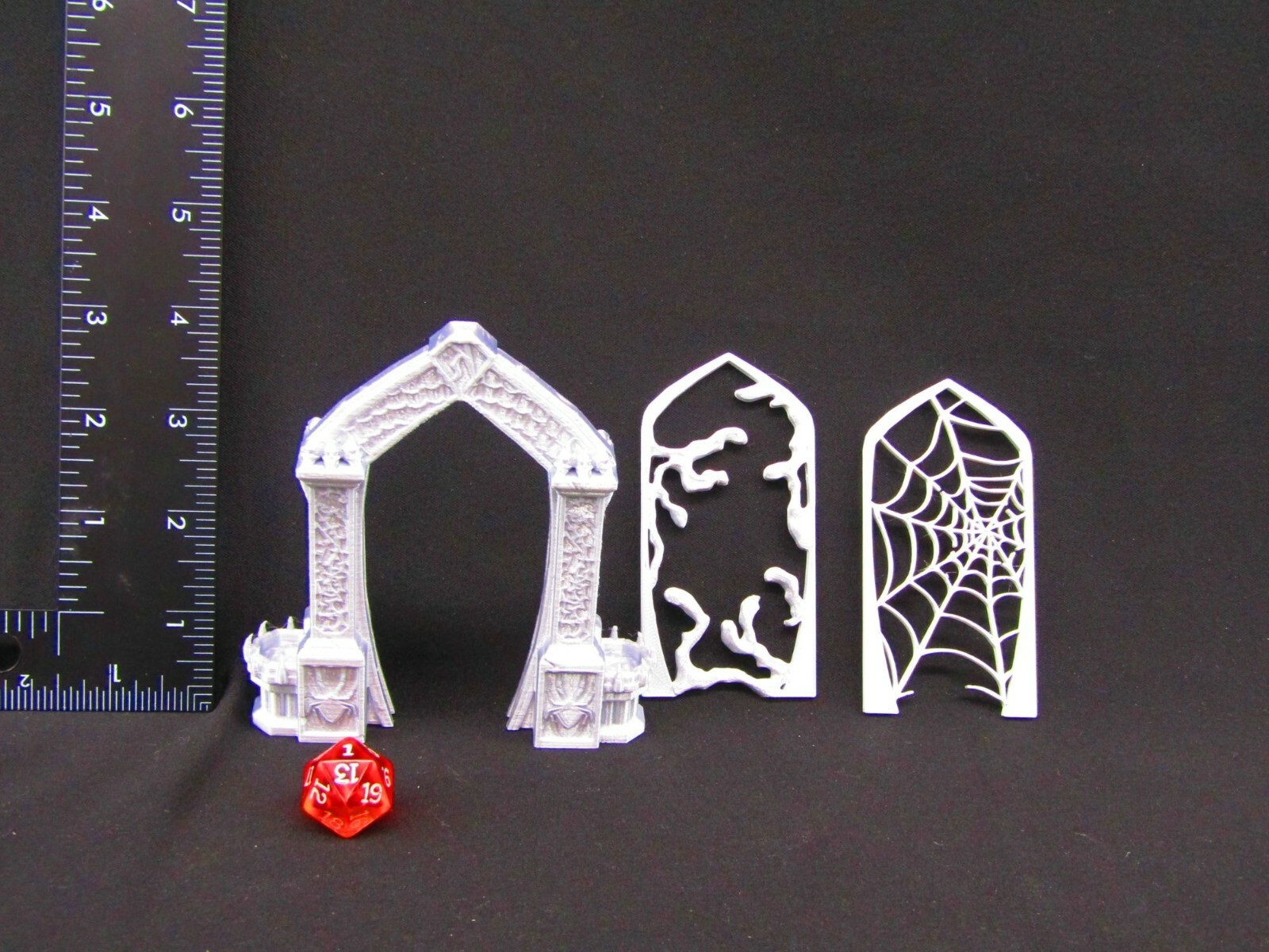 Magic Gateway Portal w/ 2 Auras Scatter Terrain Scenery 3D Printed Mini
