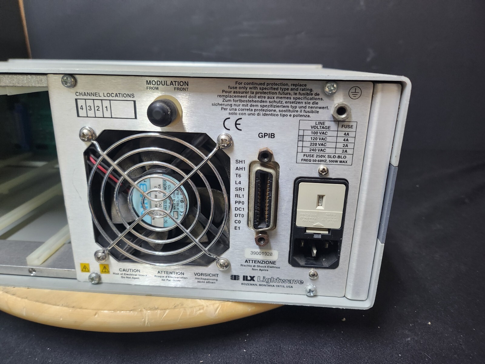 ILX-Lightwave LDC-3900 : Modular Laser Diode Controller LDC3900 (1928)