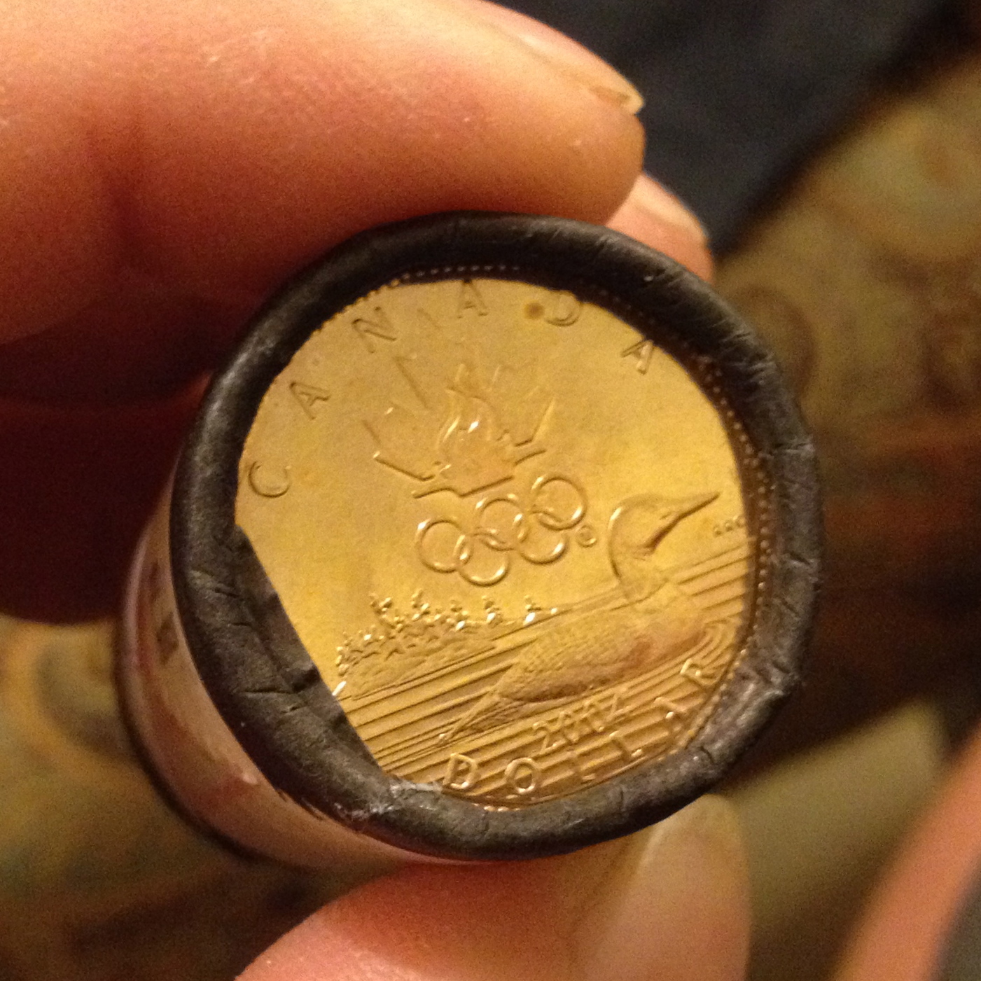 2004 OBR Original Bank Roll of LUCKY LOONIES ^ Tails / Tails ^