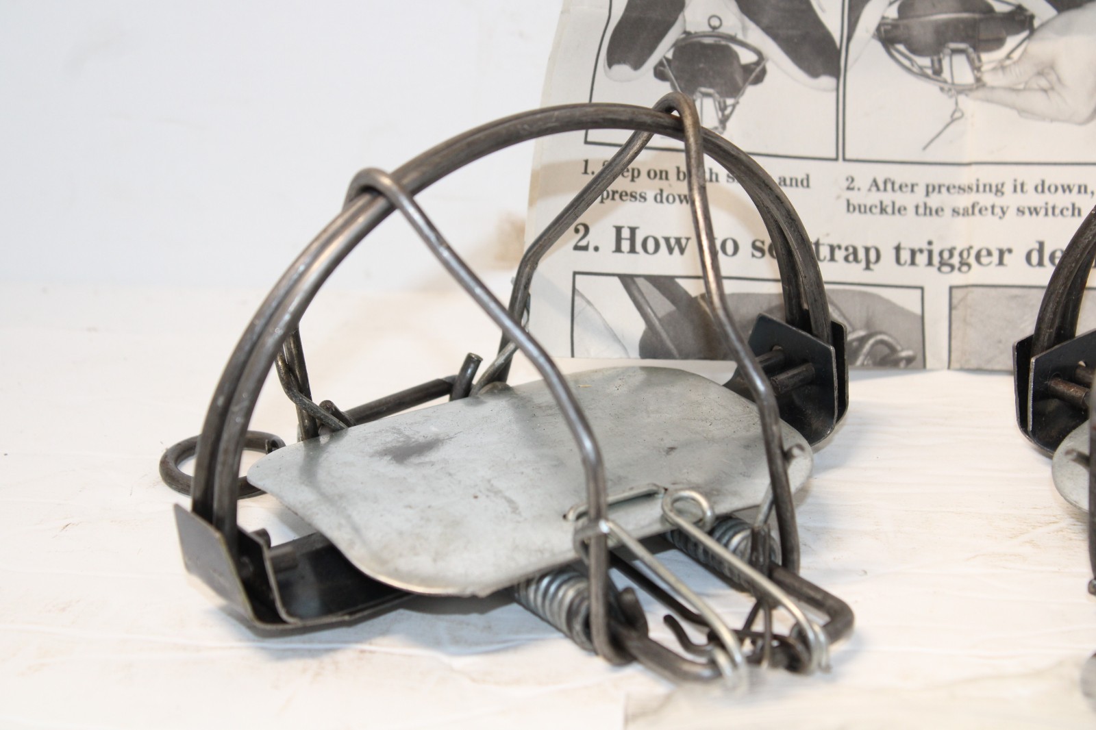 Foothold Animal Traps (Pair/NIP)