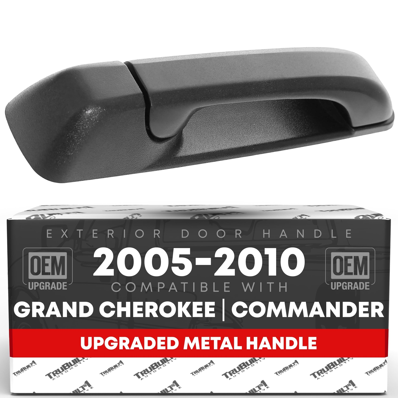 Exterior Door Handle, Passenger Side for Jeep Commander, Jeep Cherokee - Rear...