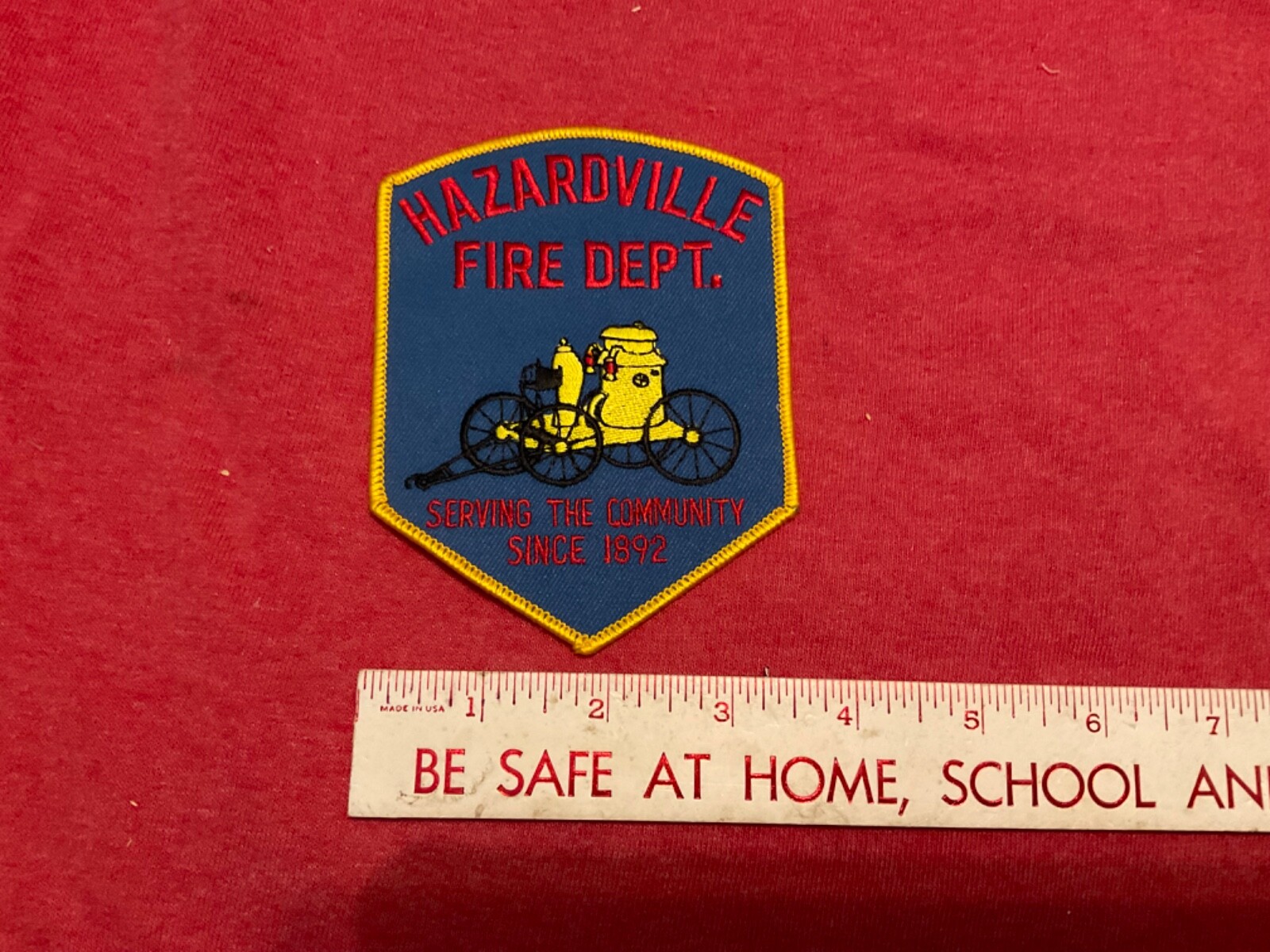 Hazardville Connecticut Fire Department Patch