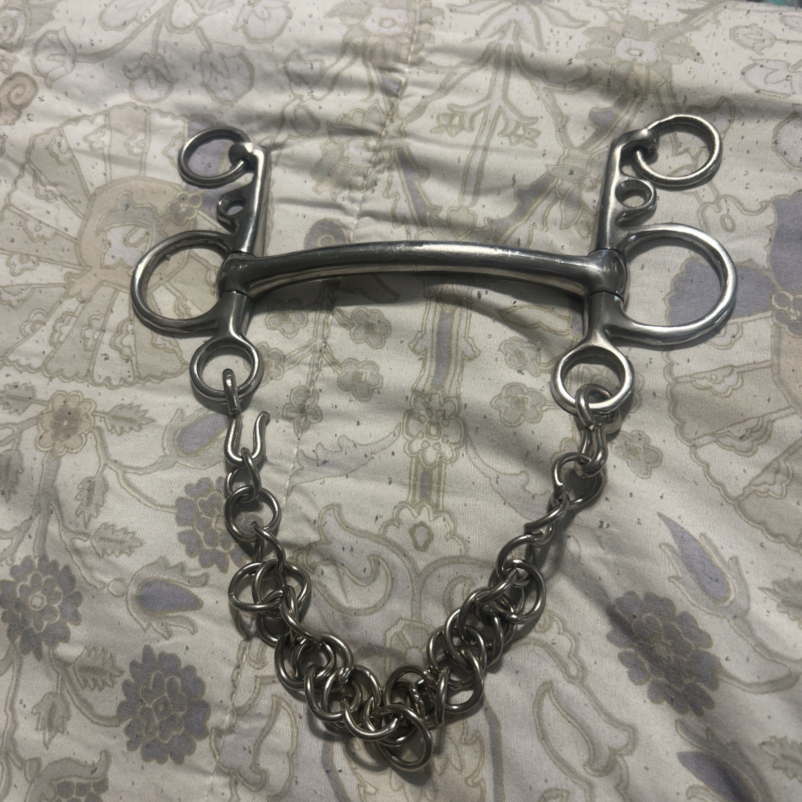 Korsteel Stainless Steel Mullen Mouth Pelham Bit 5.5”