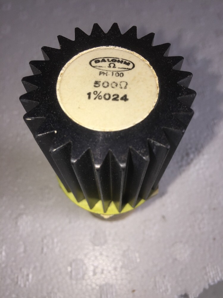 DALE PH-100 POWER RESISTORS 500 OHM, 100 WATT,  1% Tolerance  Brand New
