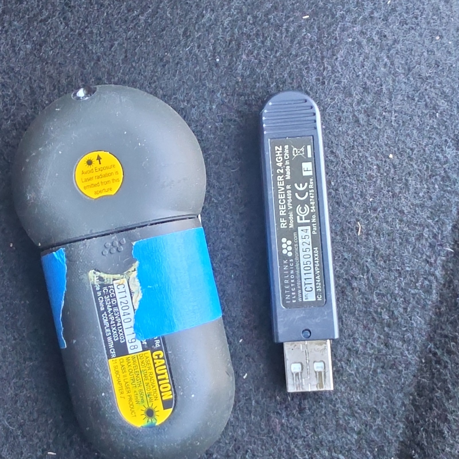 Interlink Electronics VP6499R Wireless Presenter Remote, Pointer, USB Receiver