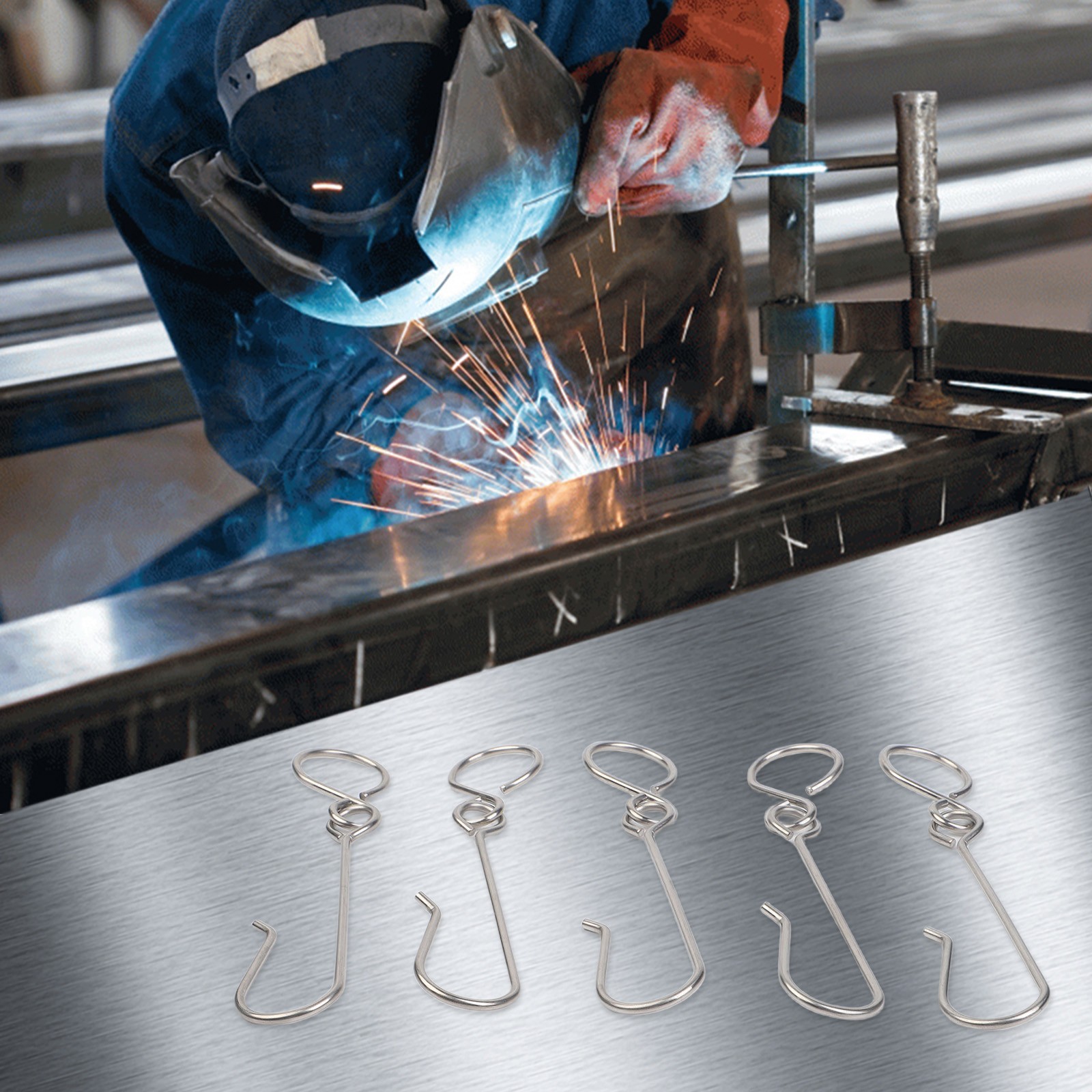 5PCS Stainless Steel Hook for Safe Handling of For MAPP Propane Bottles
