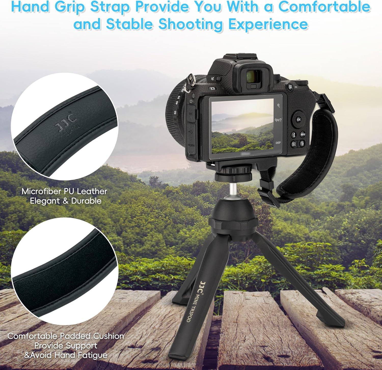 Professional Camera Hand Grip Strap for Canon and Sony Models
