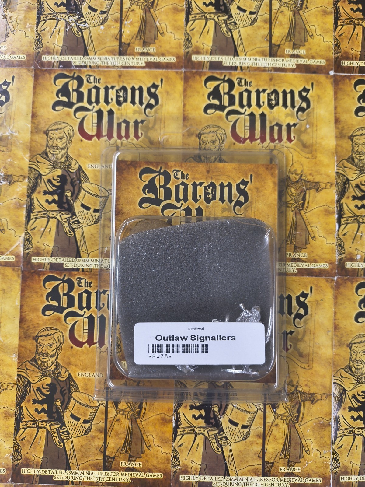 footsore miniatures Barons War Outlaw Signaler