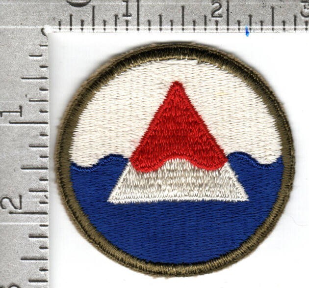 Original U.S. Army patch (circa 1941-47)  Indigo Task Force Iceland Base Command