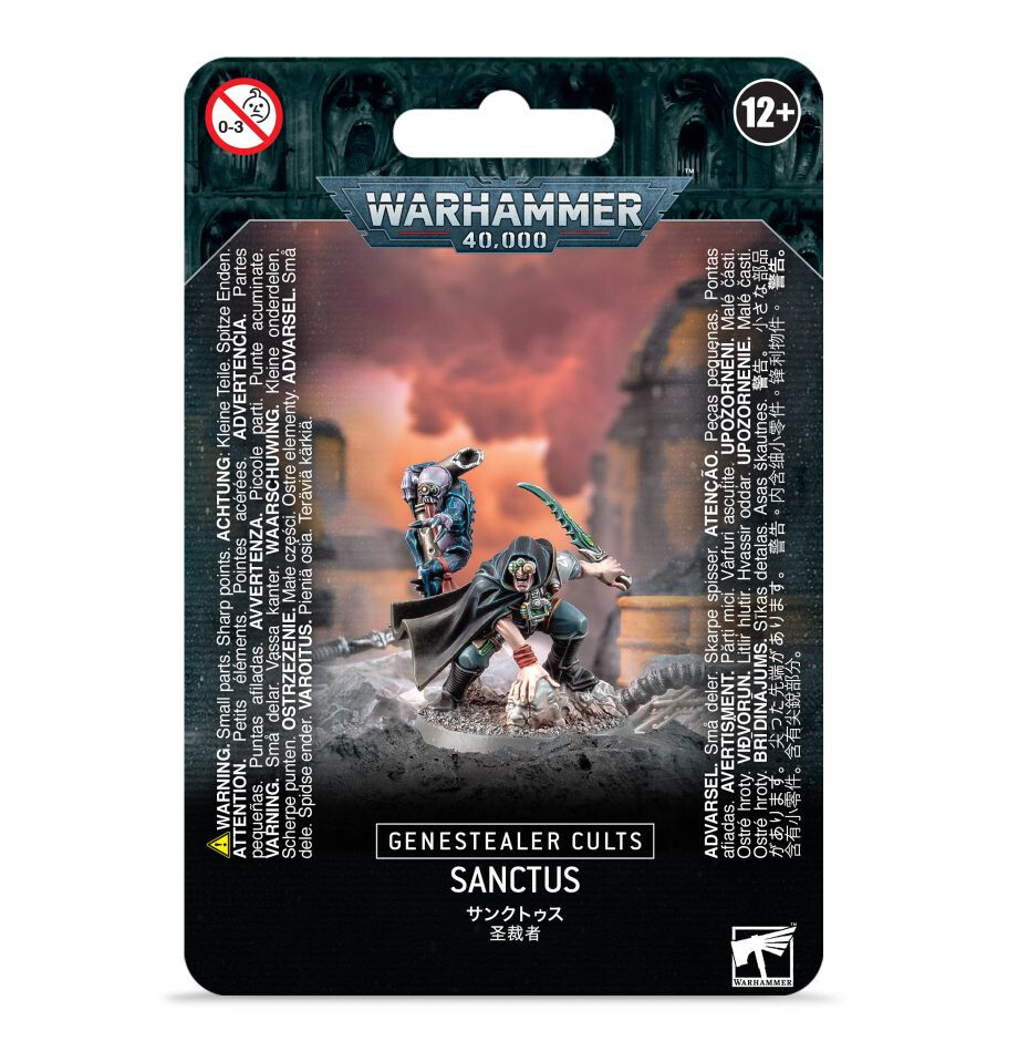 Genestealer Cults Sanctus - Warhammer 40k - Brand New! 51-49C