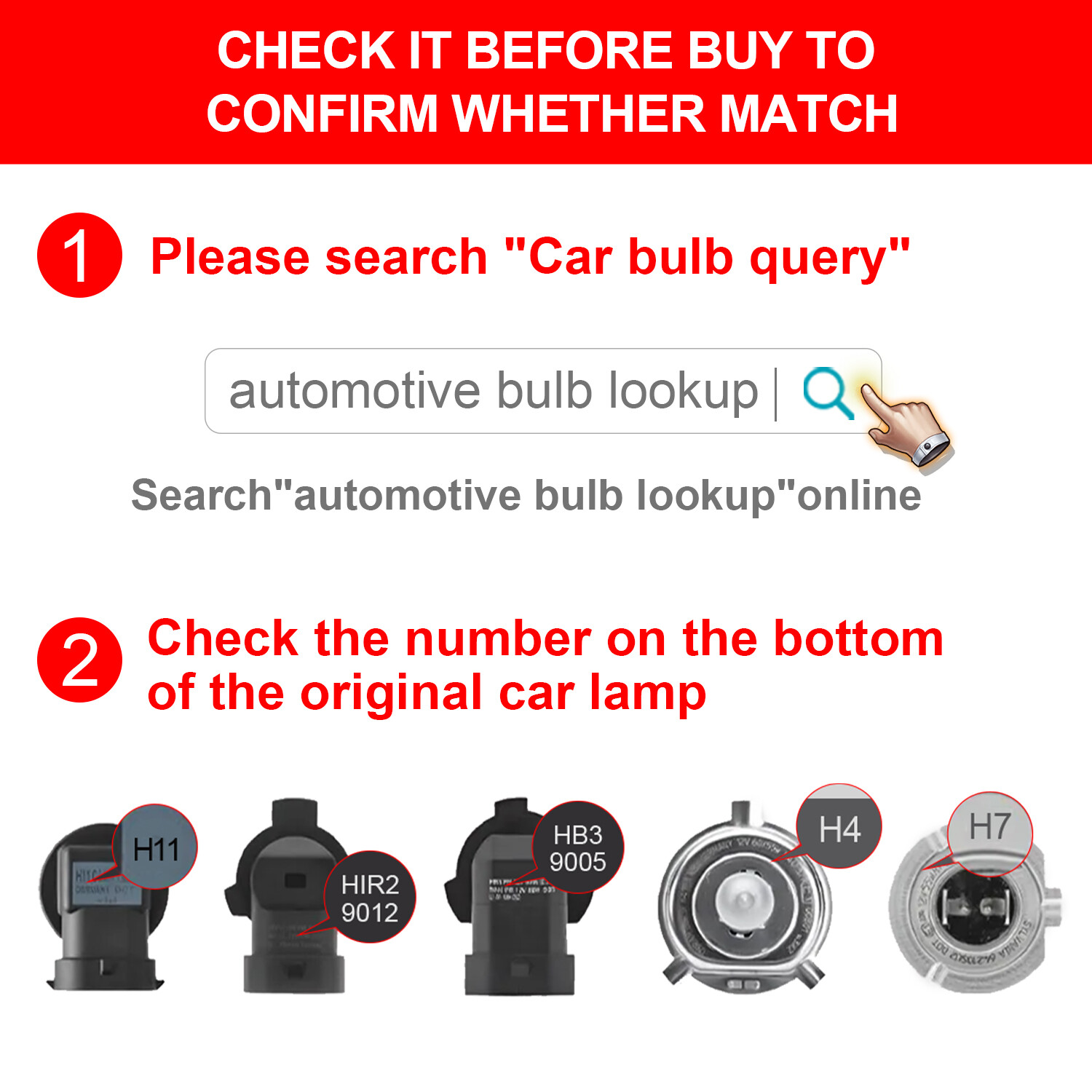 For Jeep Patriot 2010-2017 LED Headlight High Low Beam Fog Light Bulb Combo