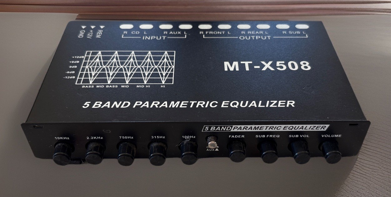 Car Equalizer MT-X508