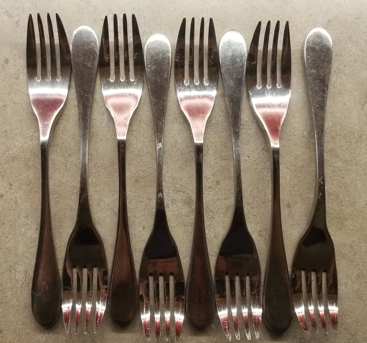 45 pcs Knork Stainless Collection Sturdy Cutlery Flatware Set