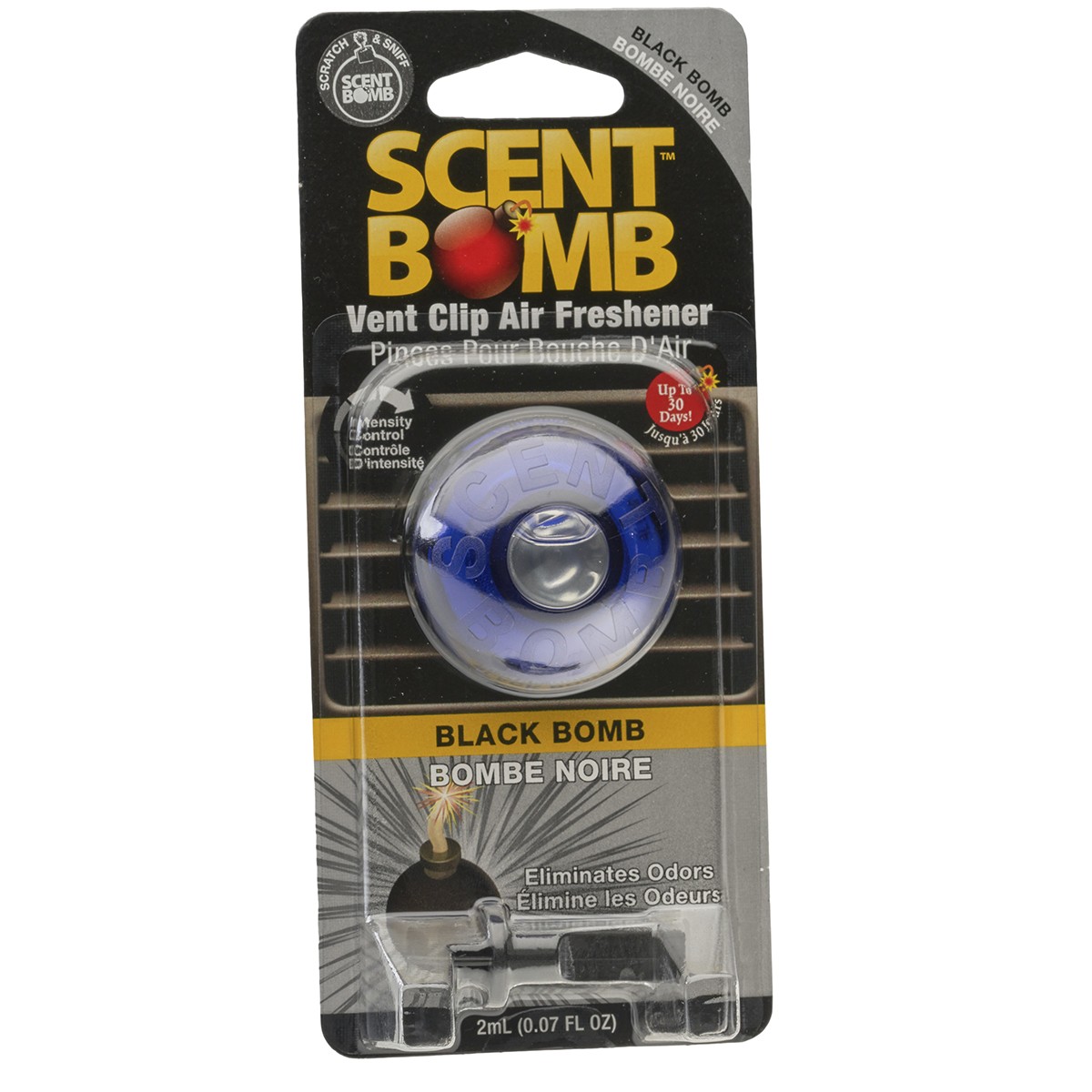 Scent Bomb BLKBBVC Sb Black Black Bomb Vent Clip