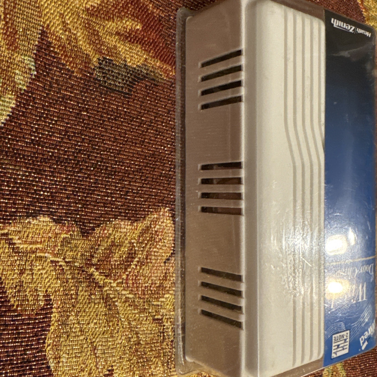 Heath Zenith Wired Door Chime 2-Note Melody Sealed Box NEW
