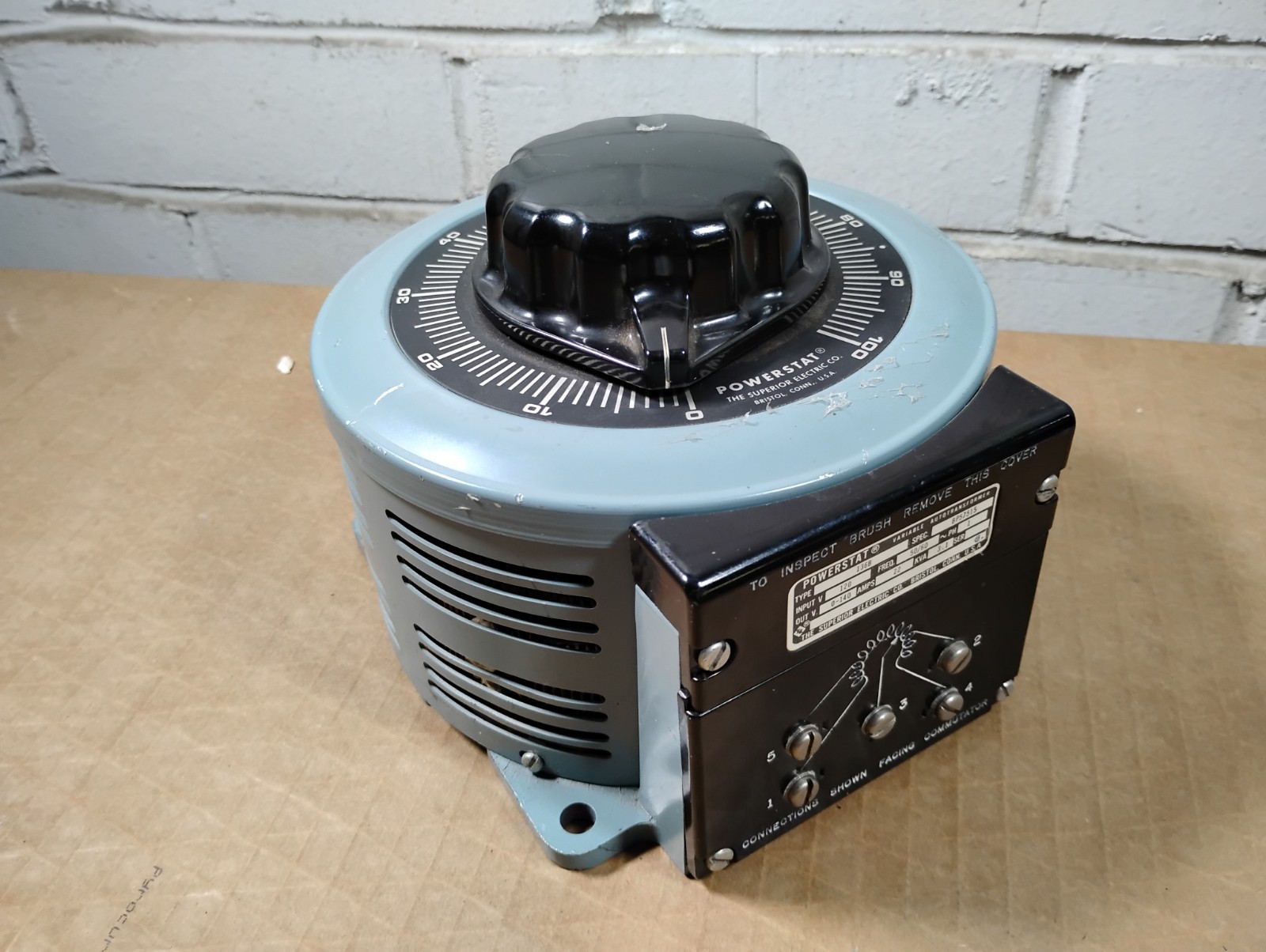 Powerstat 136B Variable Autotransformer BP57515