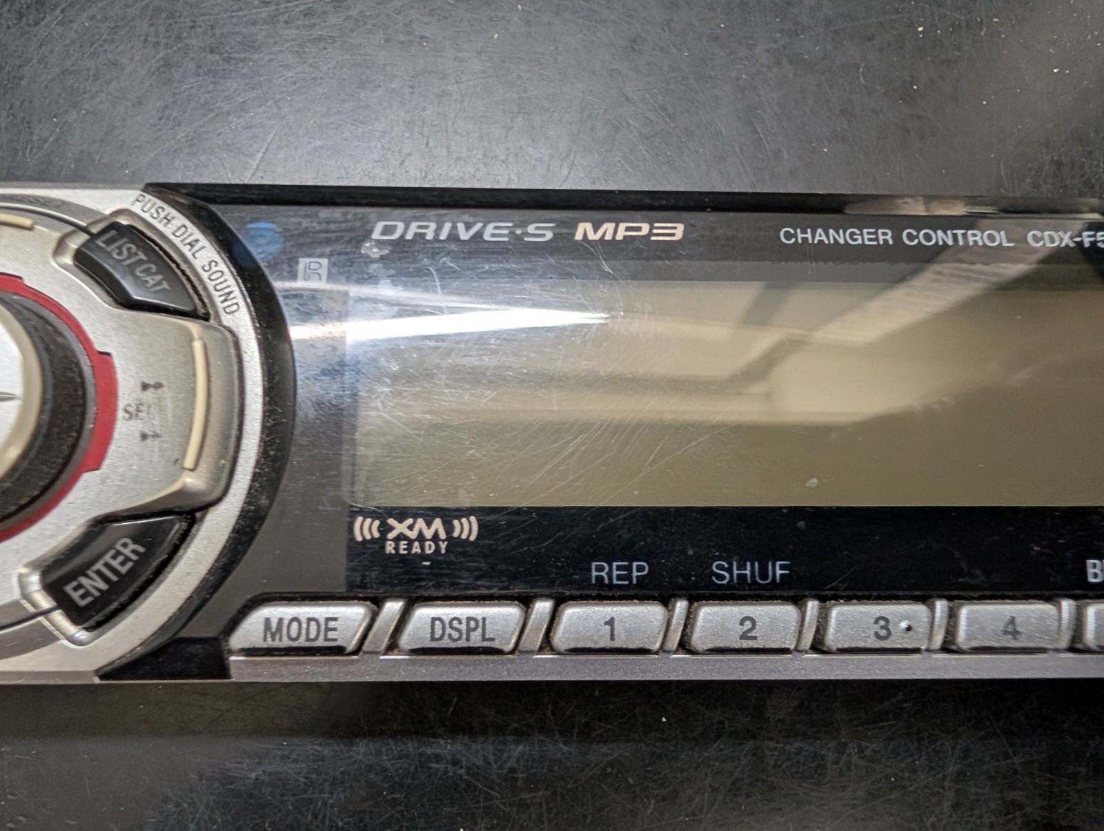 SONY CDX-F5700 XPLOD STEREO SONY CDX-F5700 FACEPLATE ONLY