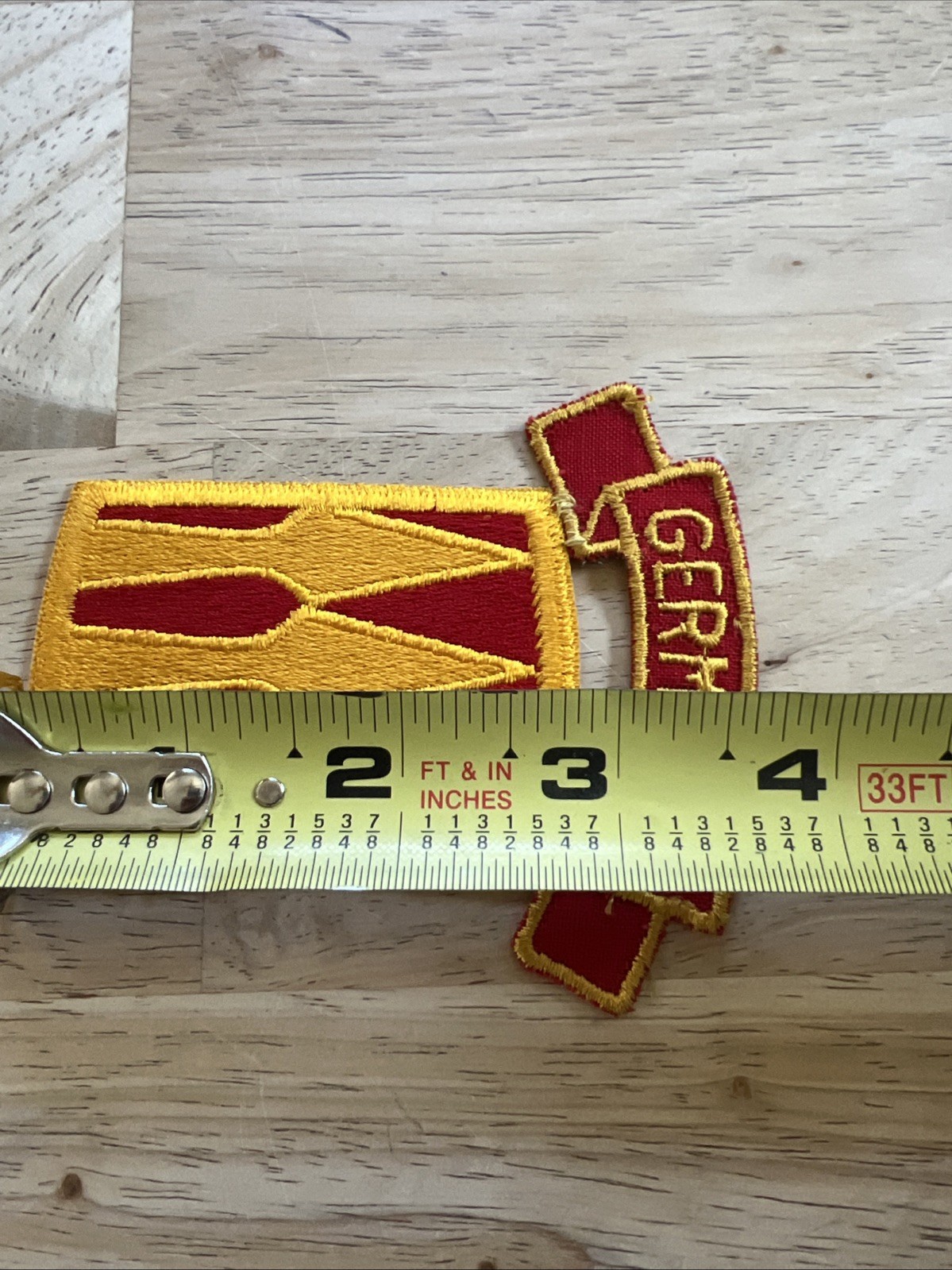 Vintage US Army 3rd Support Brigade Patch & Germany Tab Set