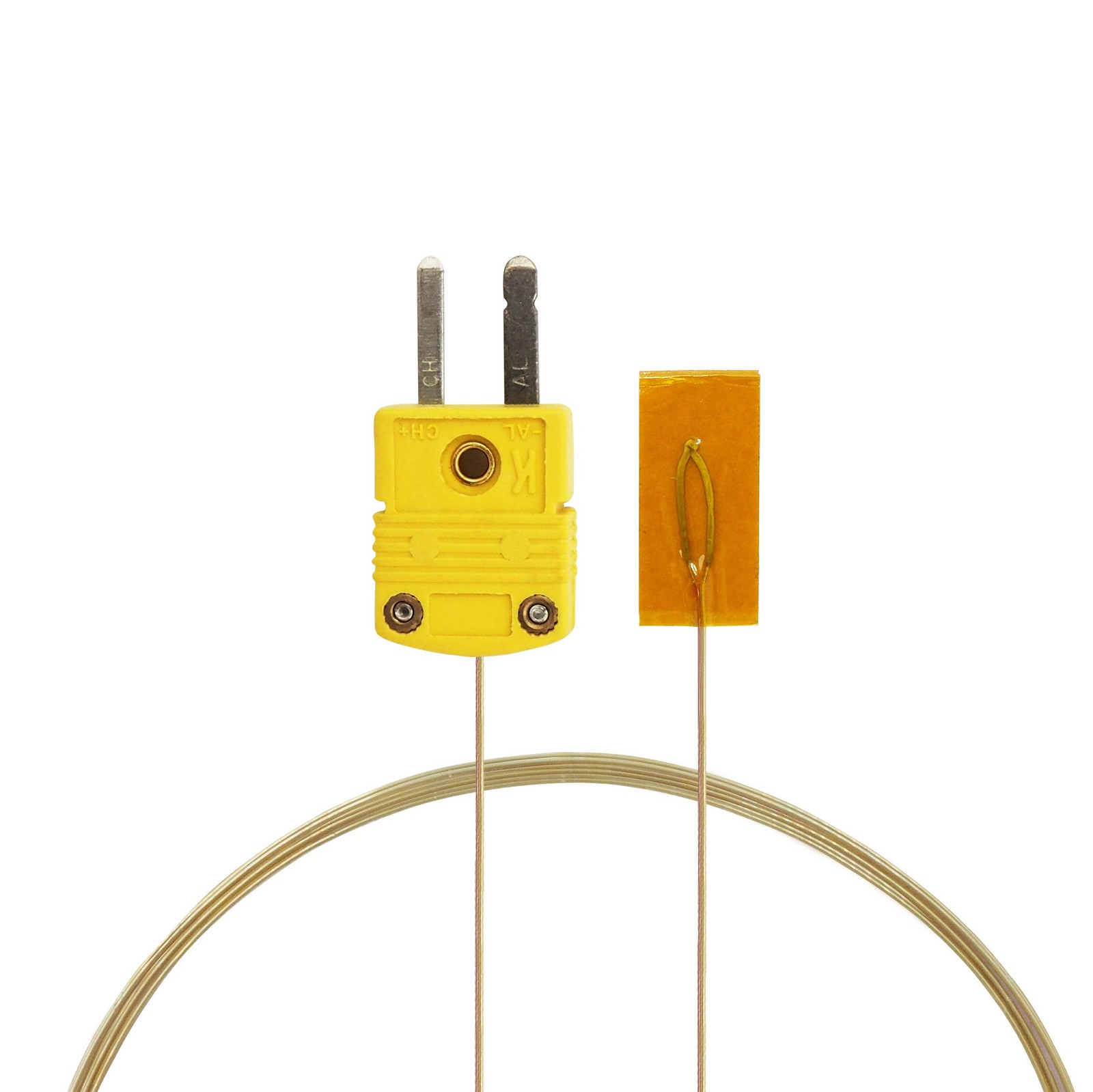 TL0225, Surface ,0.25 mm Diameter, K-Type Sensor Probe with Sticker for K-Typ...