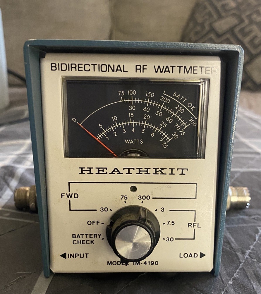 Heathkit IM-4190 Bidirectional RF Wattmeter