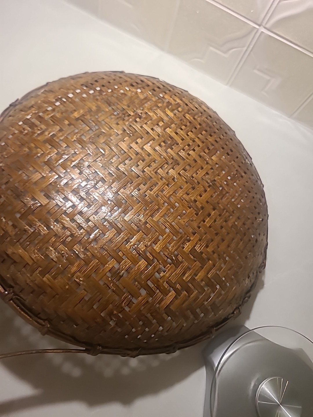3 Pcs Wicker Nesting Wicker Baskets 14" 12" 10"