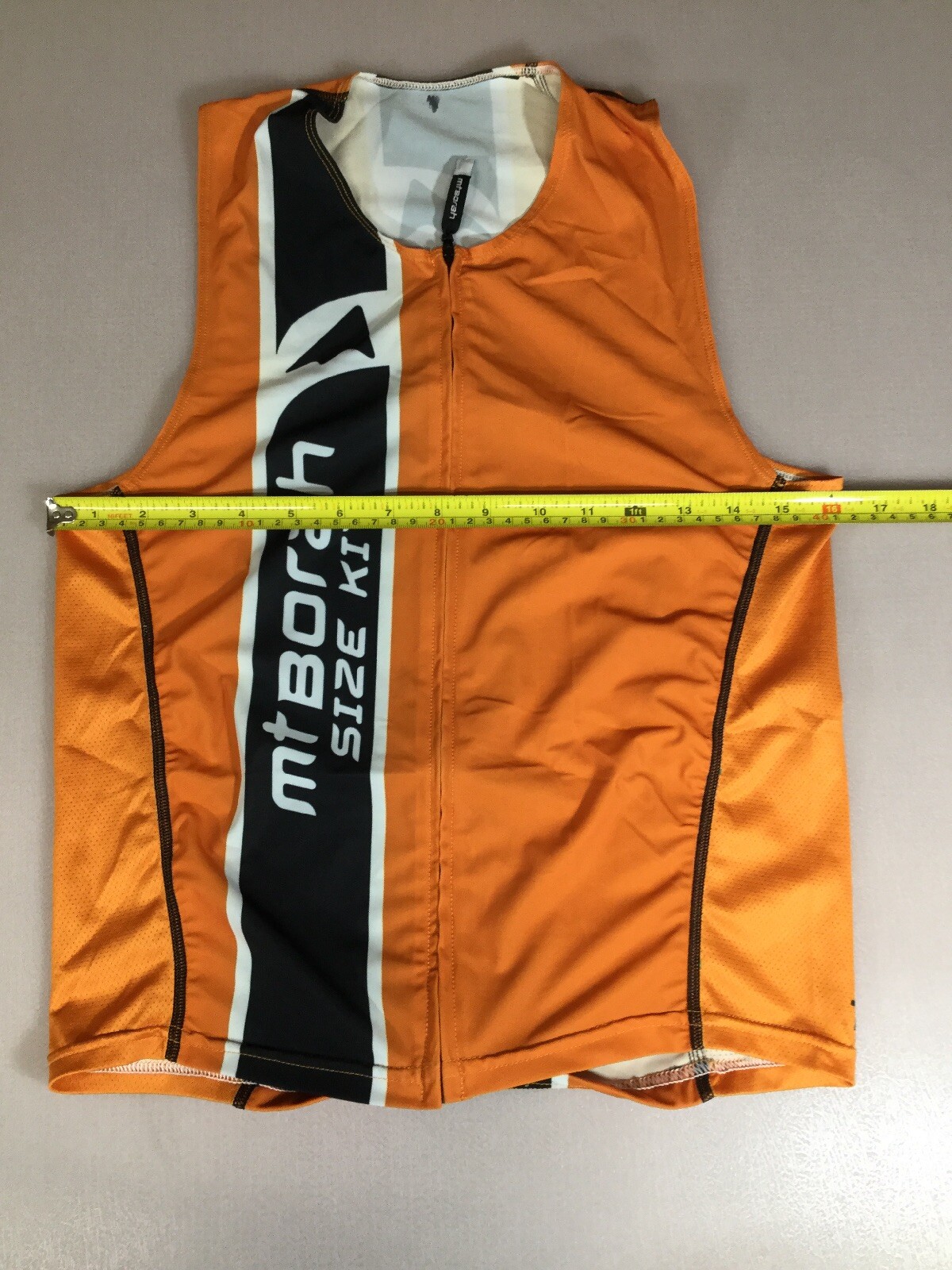 Borah Teamwear Mens Size Large L Tri Triathlon Top  (6910-119)