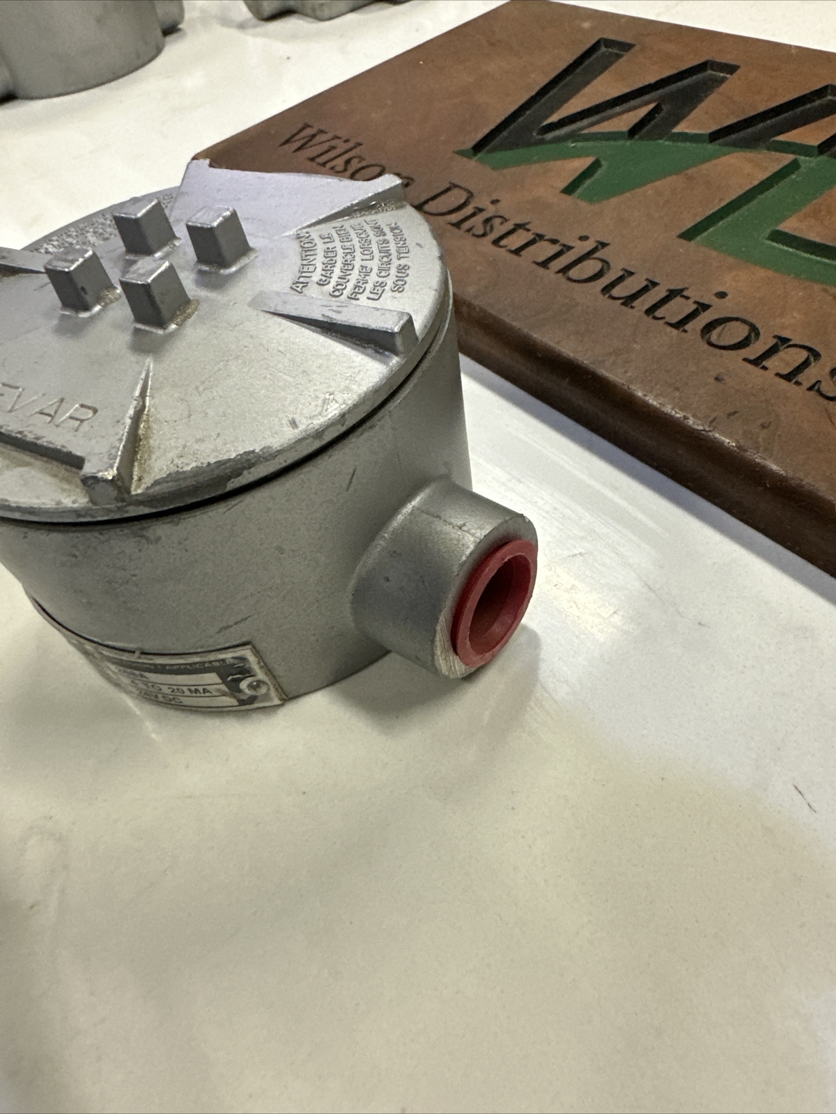 DEVAR, 18-268A, TRANSMITTER, 3/15 PSI, 24 VDC, 4 TO 20 MA OUT, NNB