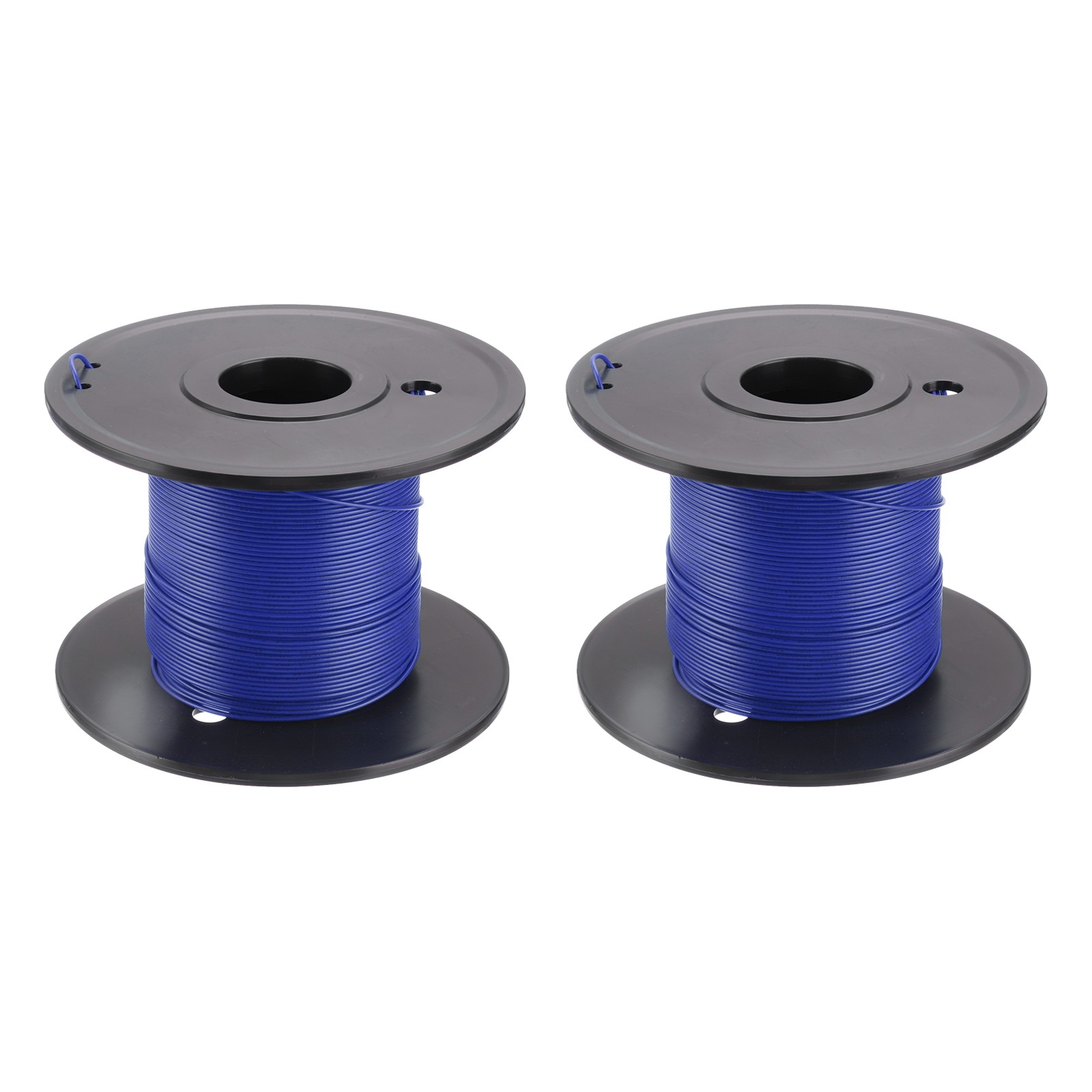 28AWG Gauge Stranded Hook-Up Wire Tinned Copper Wire Spool 50m/164ft Blue