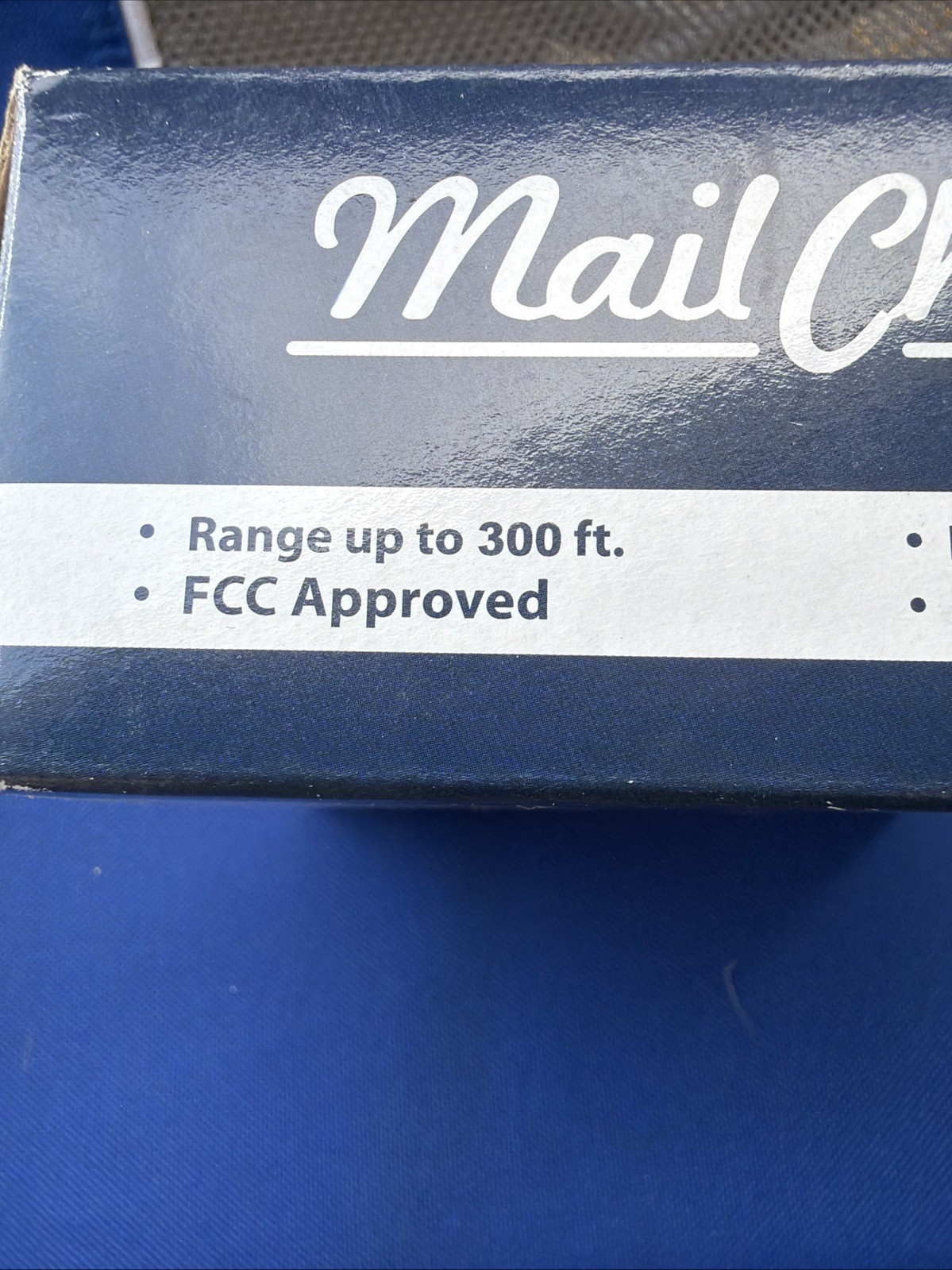 Mail Chime, Mailbox Alert, Mailbox Alarm, Wireless Mailbox Alert NIB New