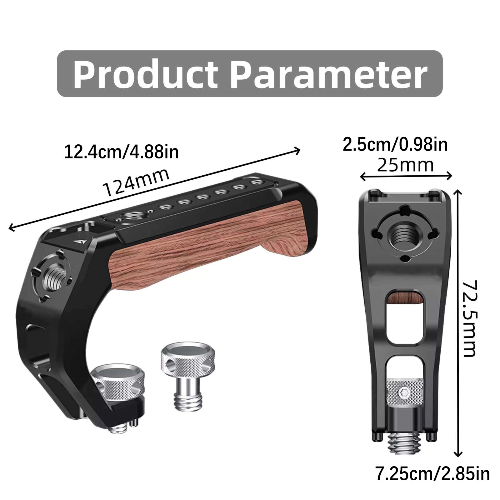 Universal Camera Top Handle Handgrip Camera Accessories For Nikon Canon Sony