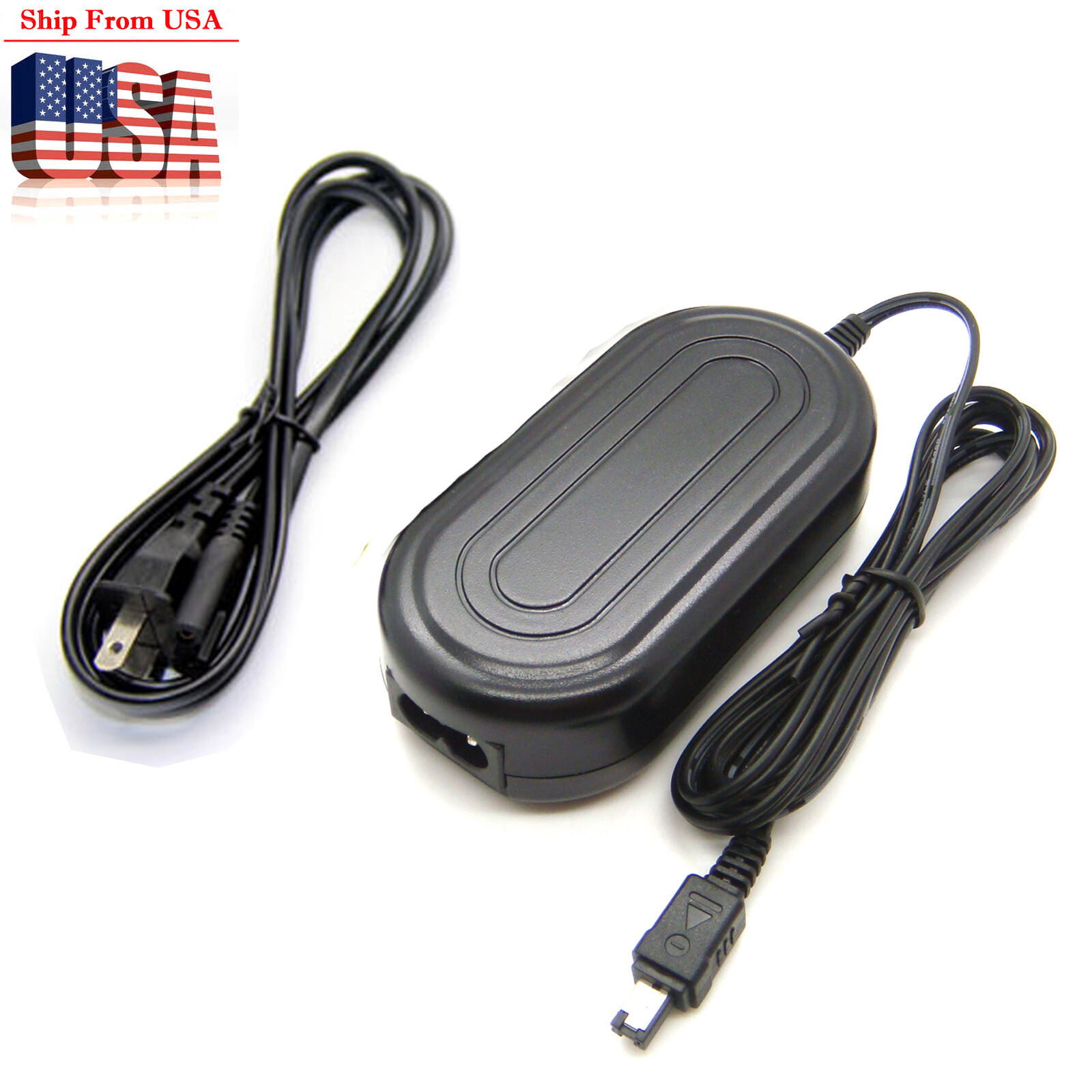 Power Supply AC Adapter For JVC GR-SXM30 GR-SXM37U GR-SXM38U GR-SXM50 GY-HMZ1U